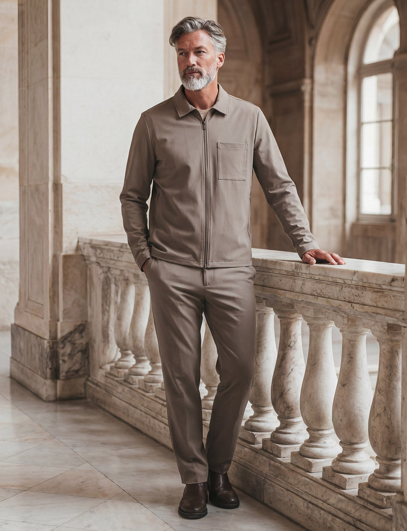 ALCANTARA PANTALON - MOCHA