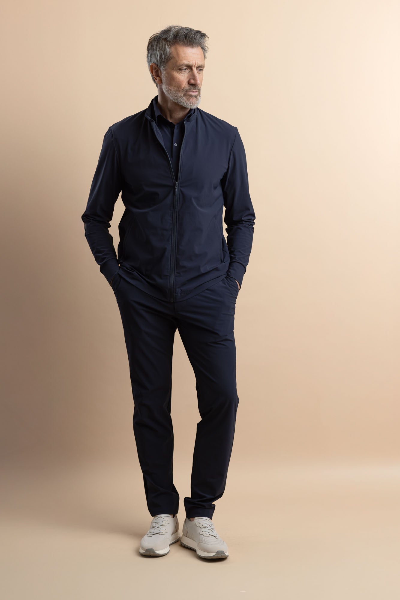 PANTALON CLASSIC SLIM FIT - NAVY BLUE