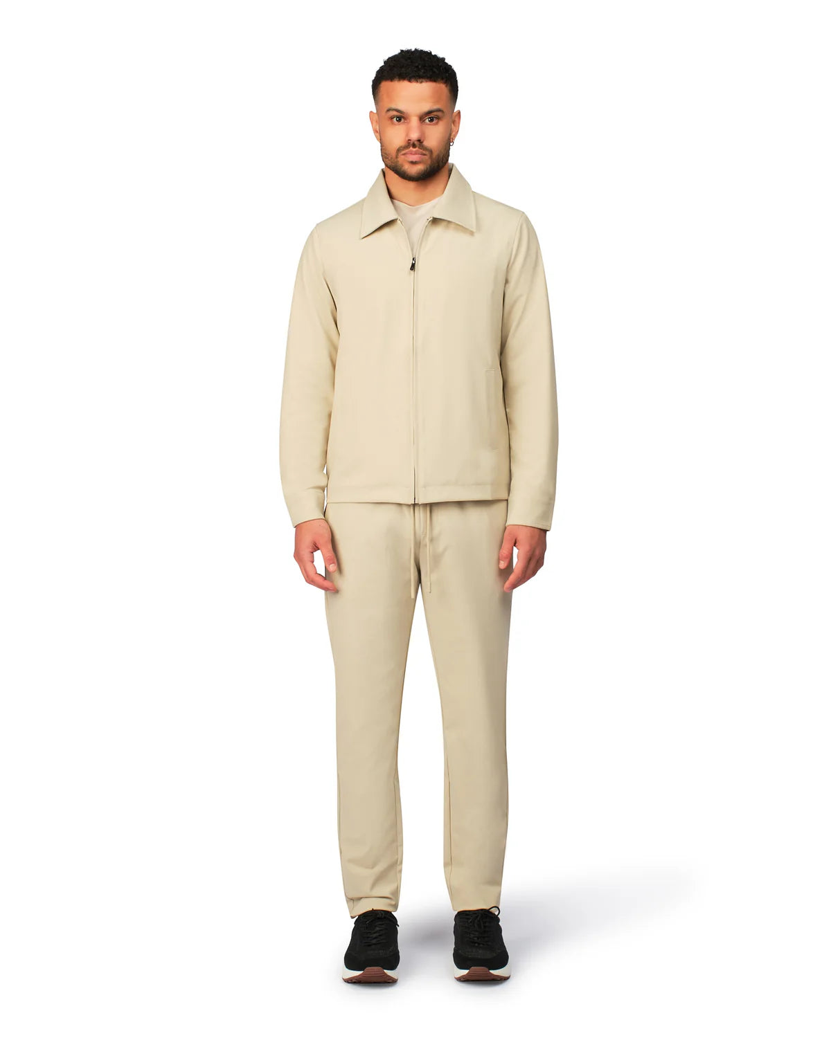 NYLON BLOUSON - BEIGE