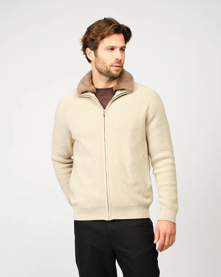 The Siberian Cardigan - BEIGE