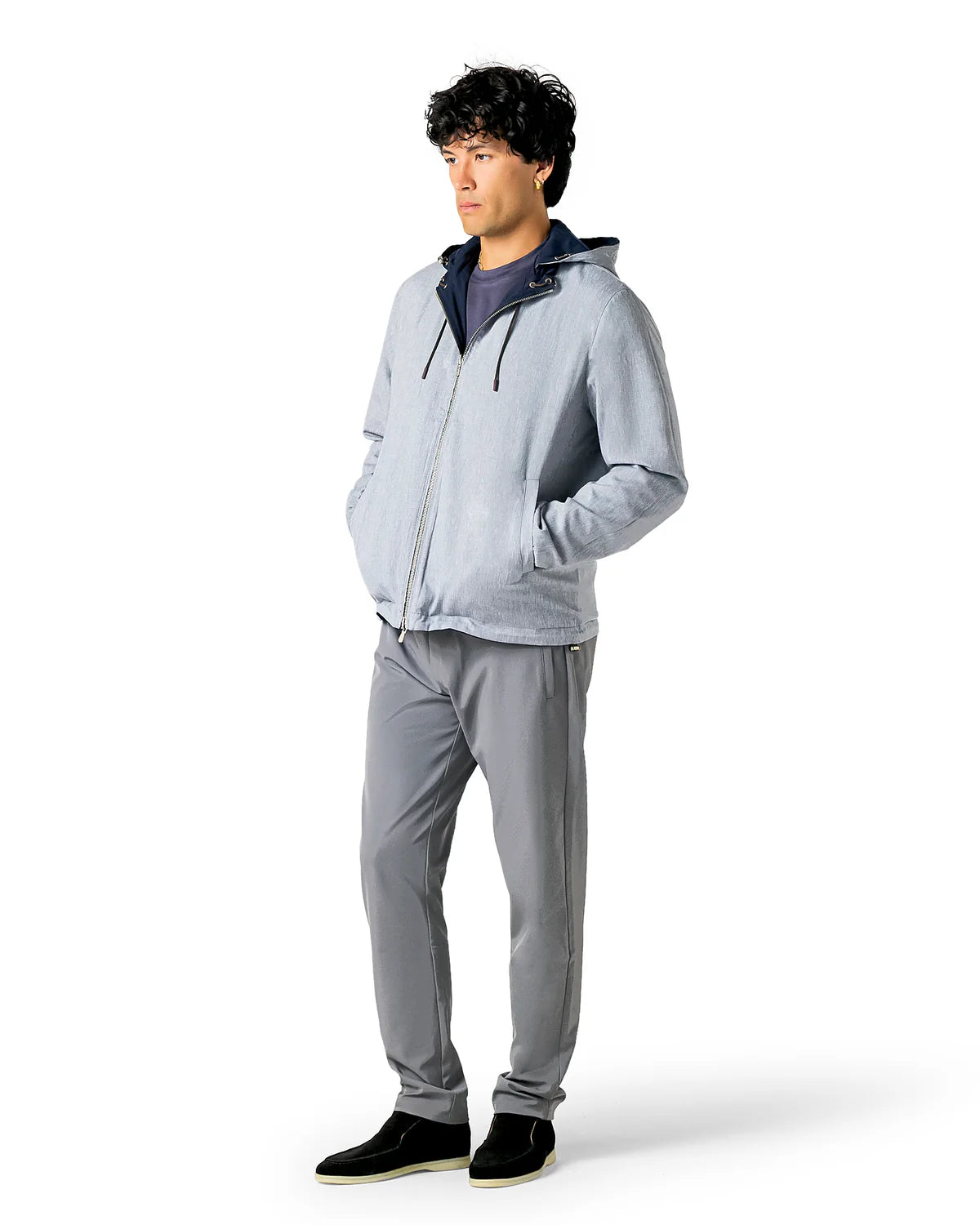 Reversible Capotto Navy
