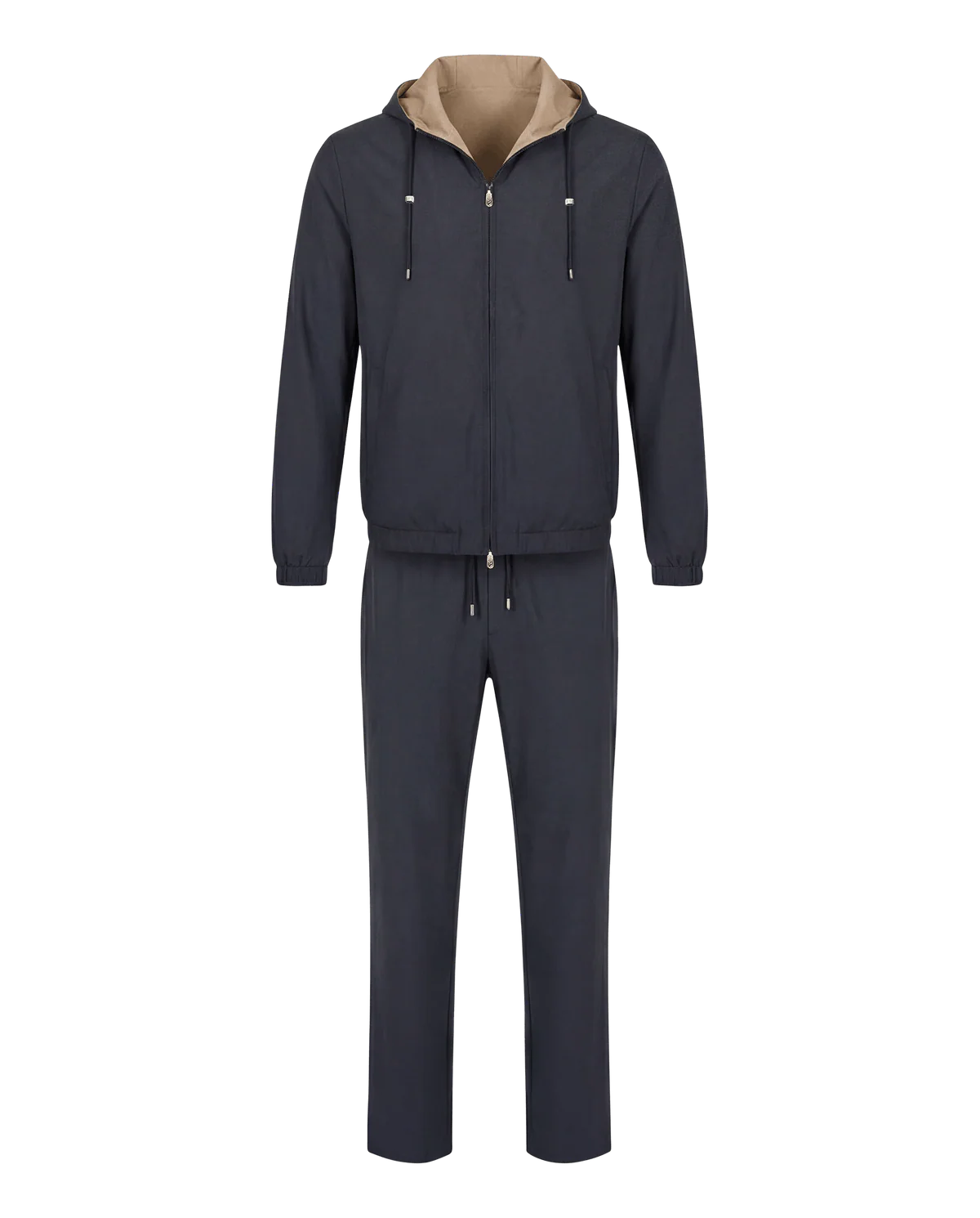 Reversible Tech Suit Black Beige