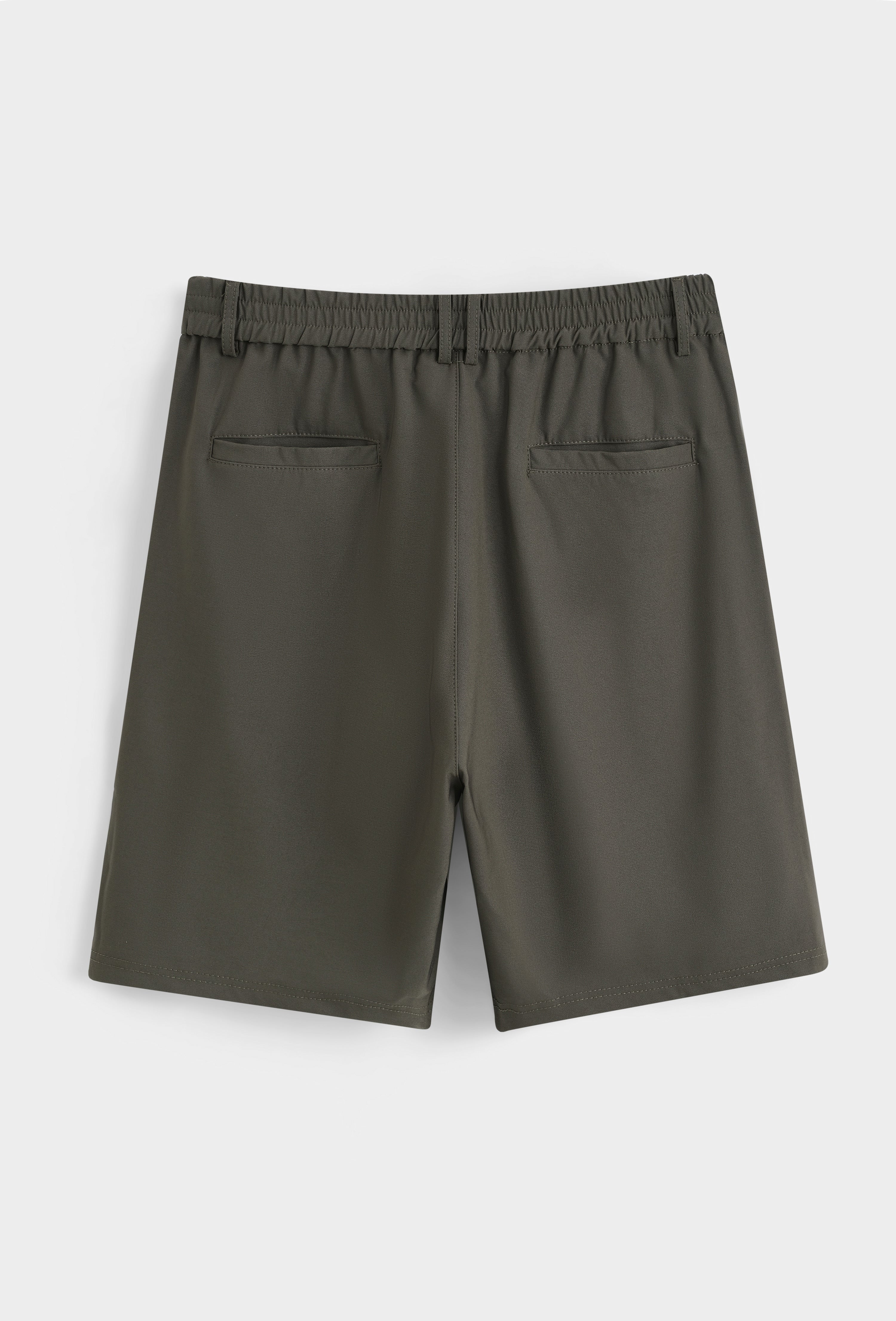 CA BASIC SHORT - MOSS GREEN TAUPE