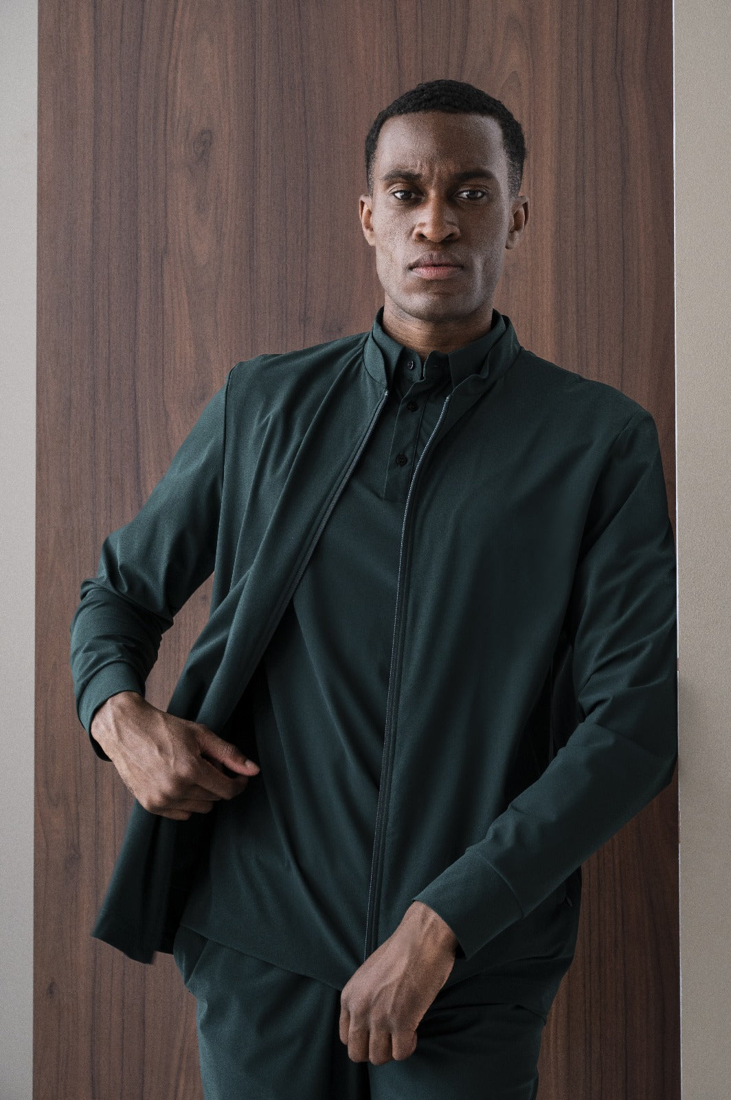 BLOUSON TOP - RANGER GREEN