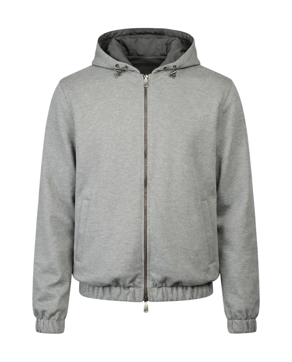 Reversible Merino Jacket Grey