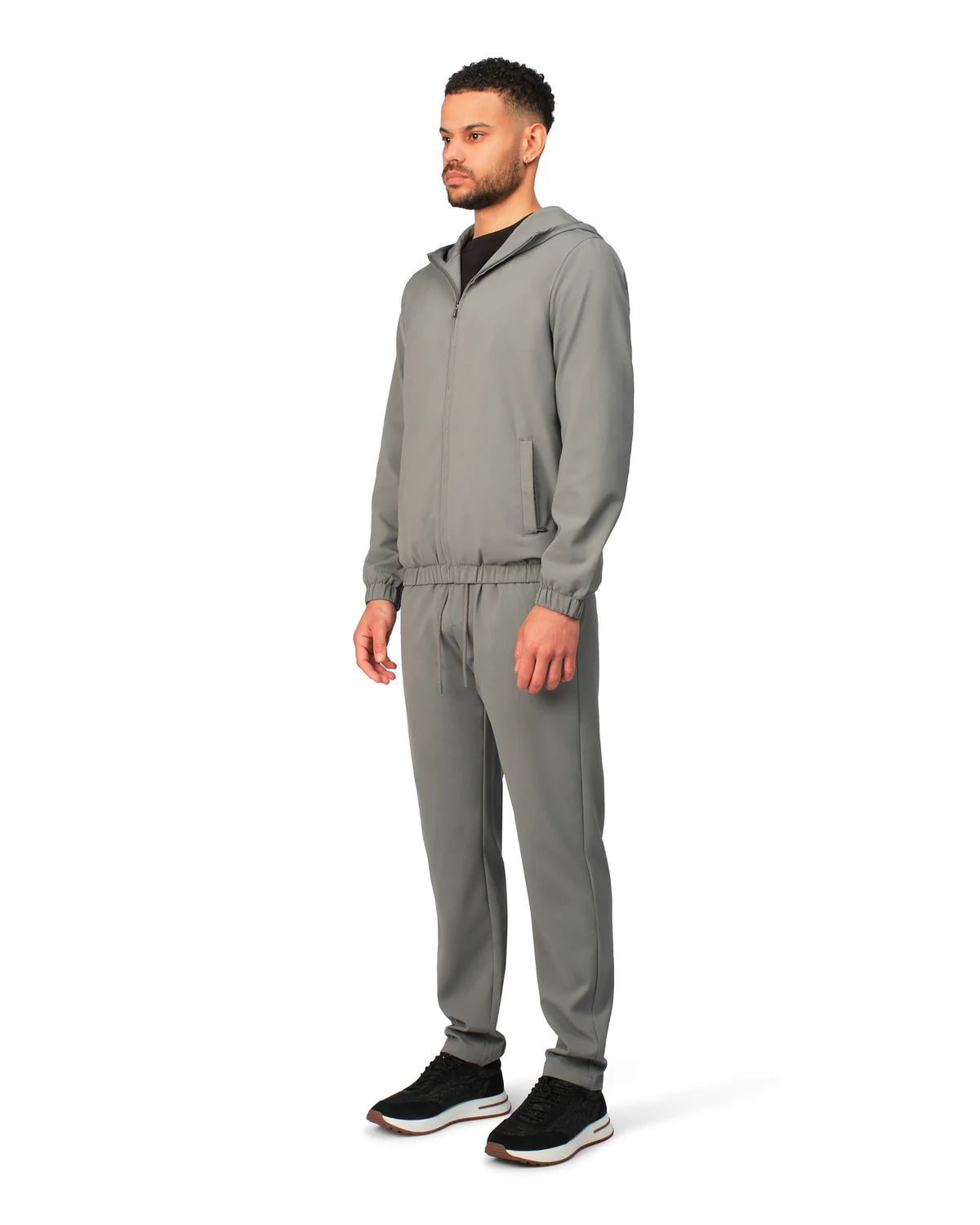 NYLON TROUSERS - GREY