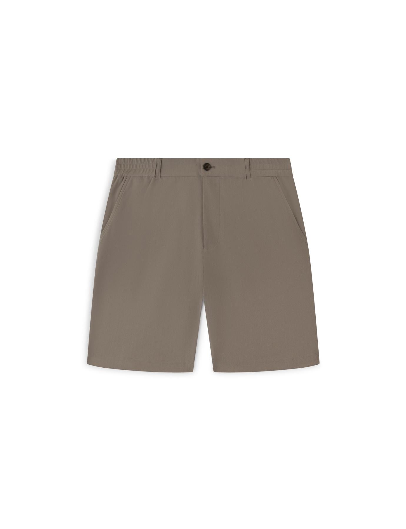 ALCANTARA SHORT - MOCHA