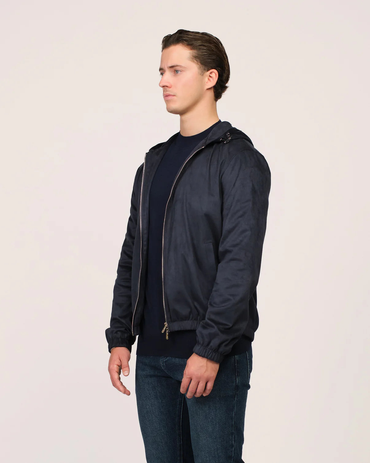 SUÈDE WINDBREAKER - NAVY BLUE