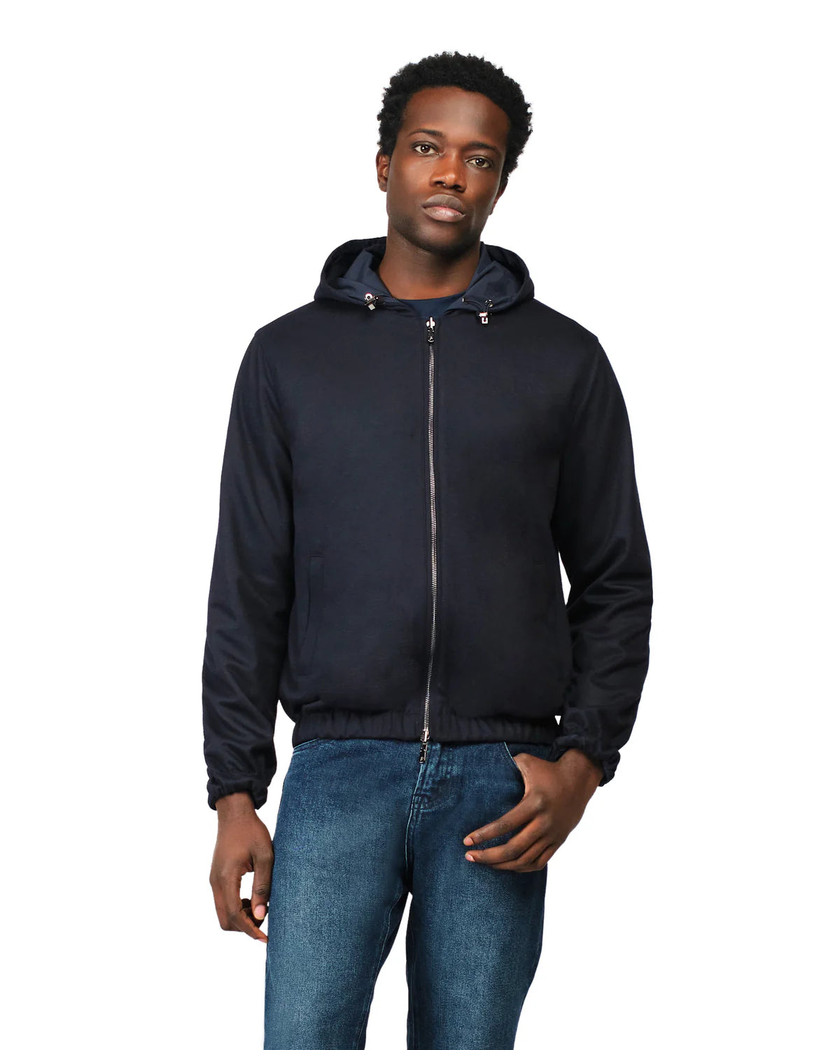 Reversible Merino Jacket Navy/Black