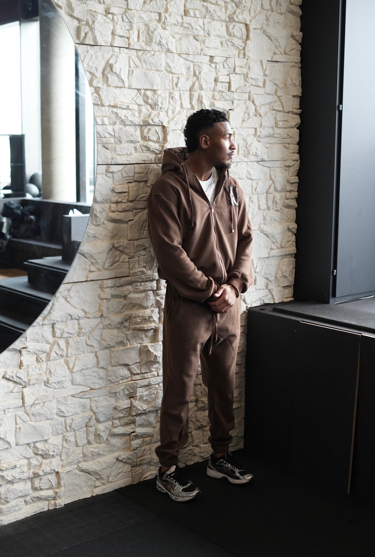 LIFESTYLE TRACKSUIT - BROWN