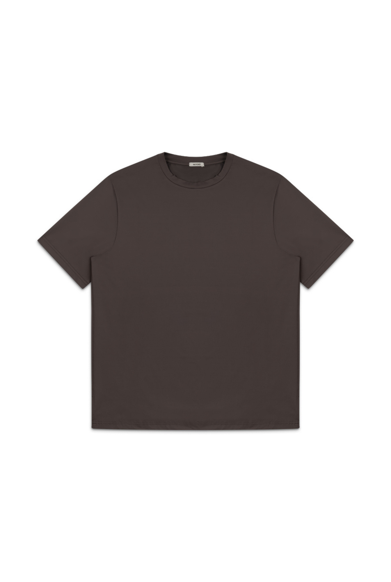 TECHNO T-SHIRT CHOCLATE BROWN