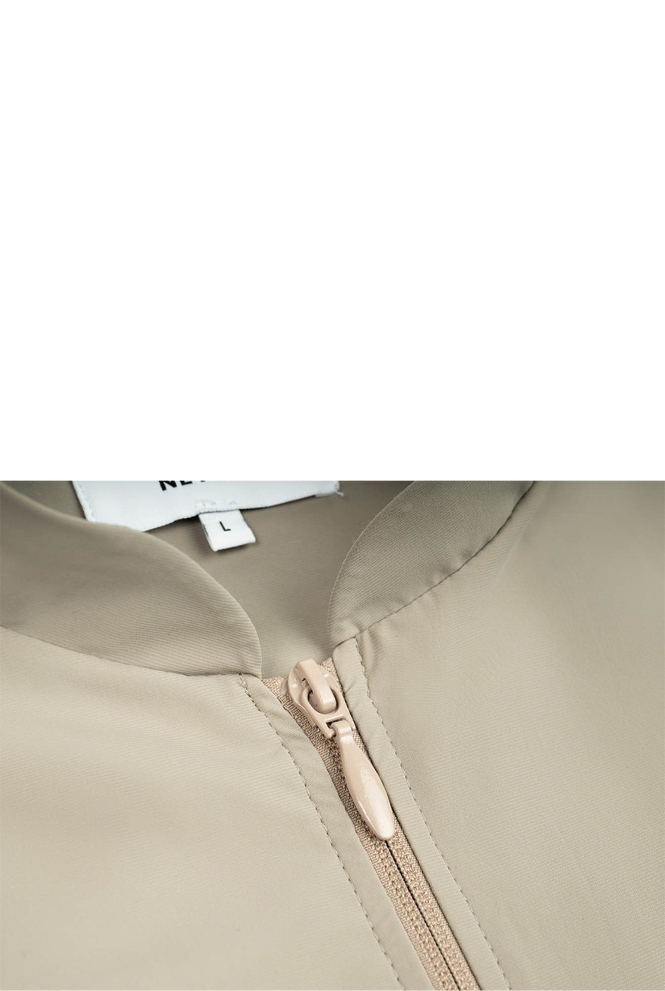BLOUSON TOP - TAUPE