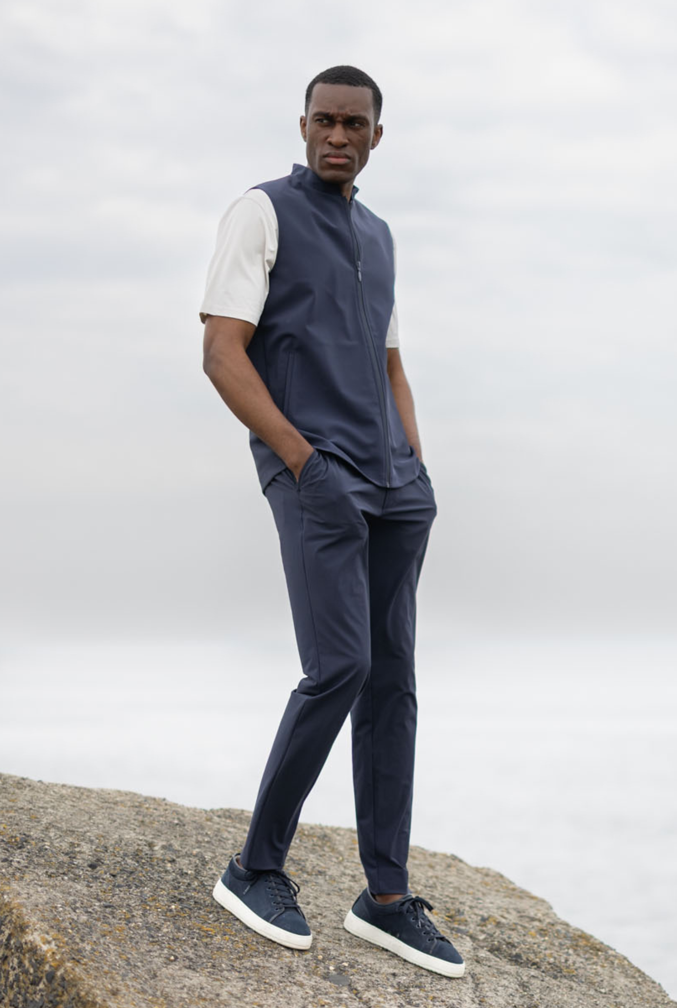 BODYWARMER NAVY BLUE