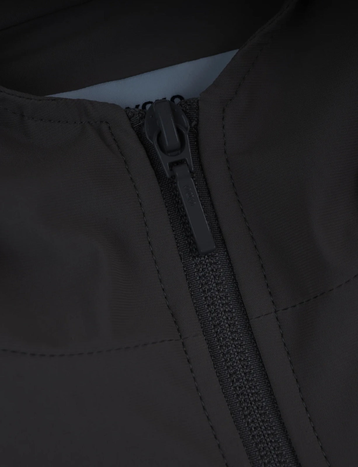 BLOUSON TOP CAPUCHON - BLACK