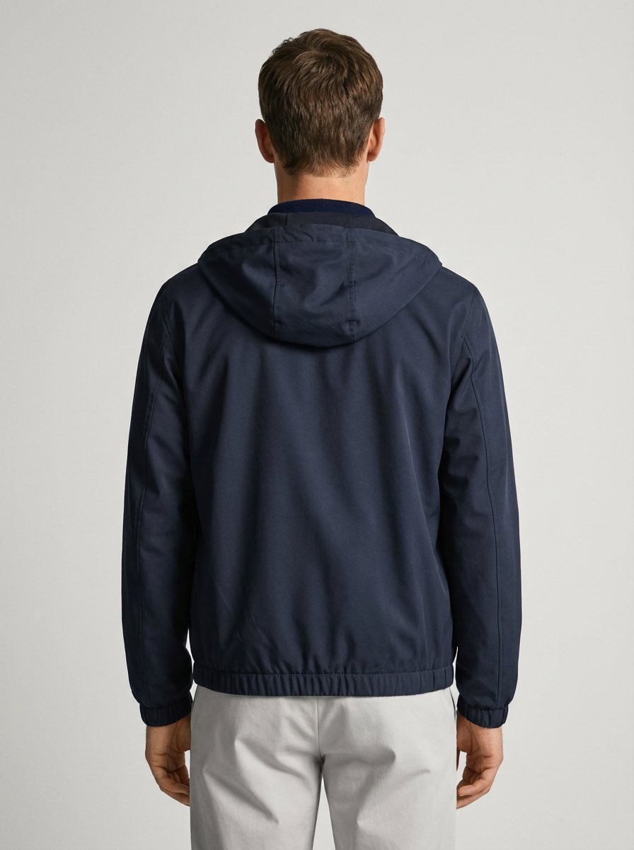 Reversible Merino Jacket Navy/Black