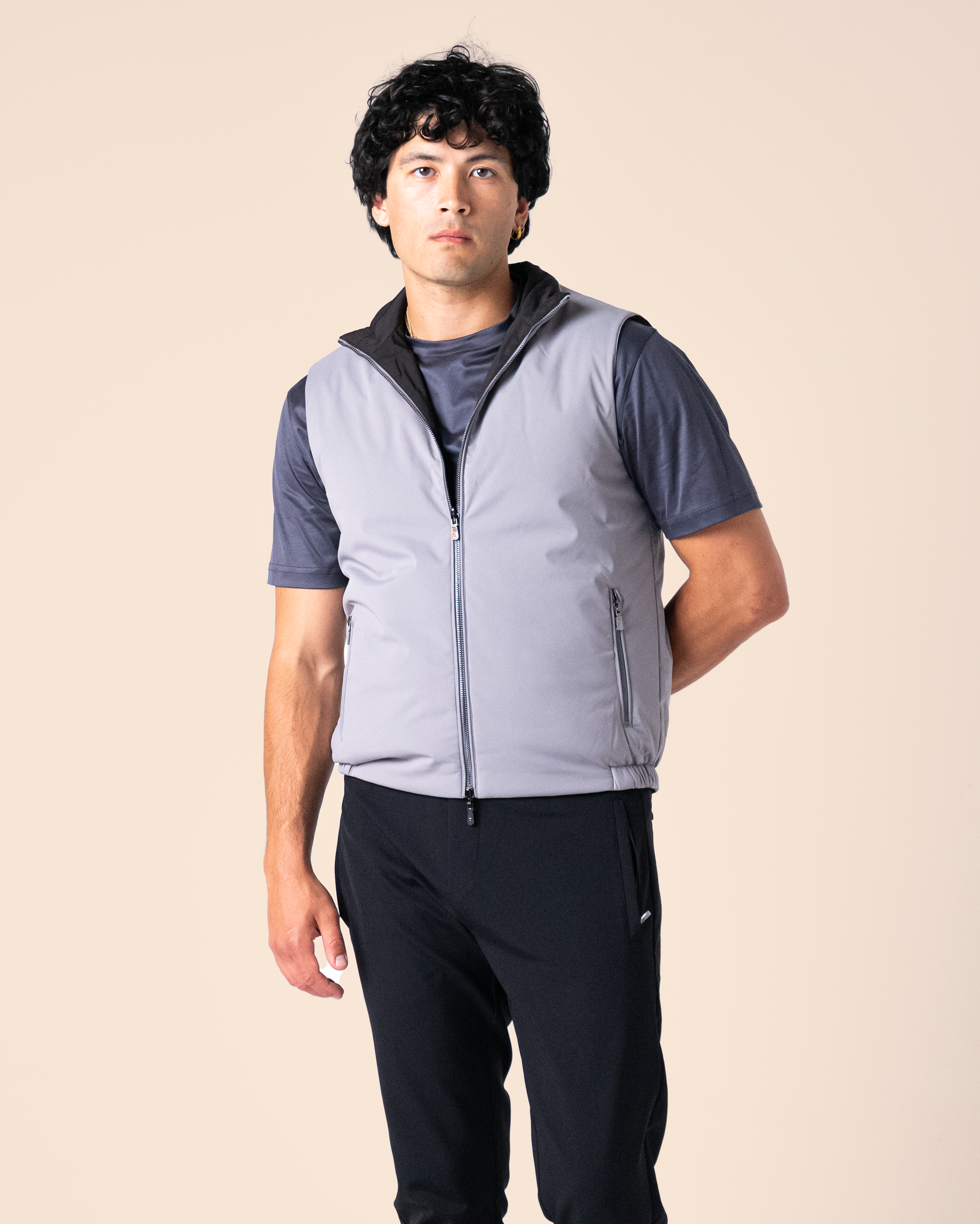Grey Reversible Body Warmer
