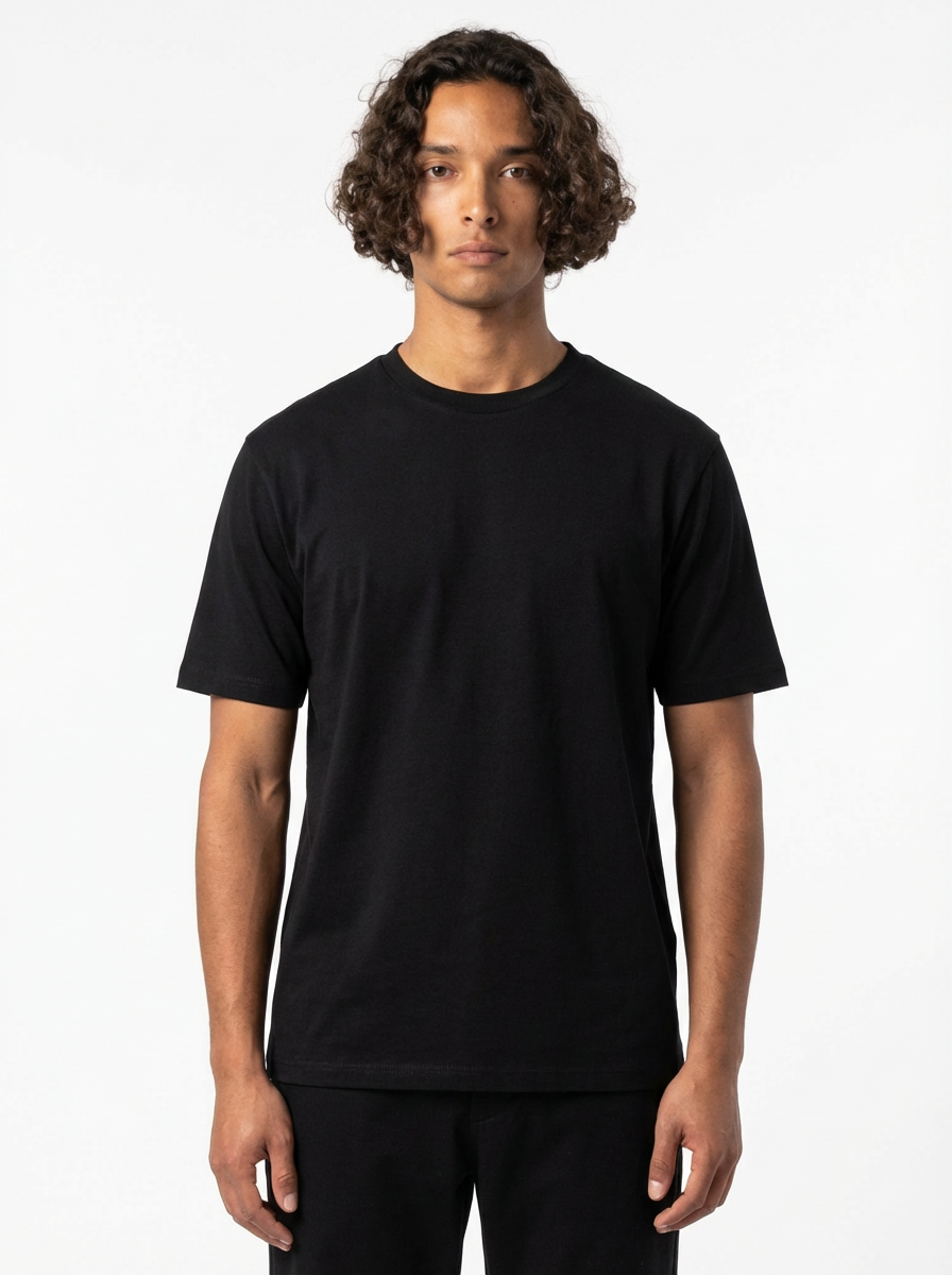 Club Amri T shirt - BLACK