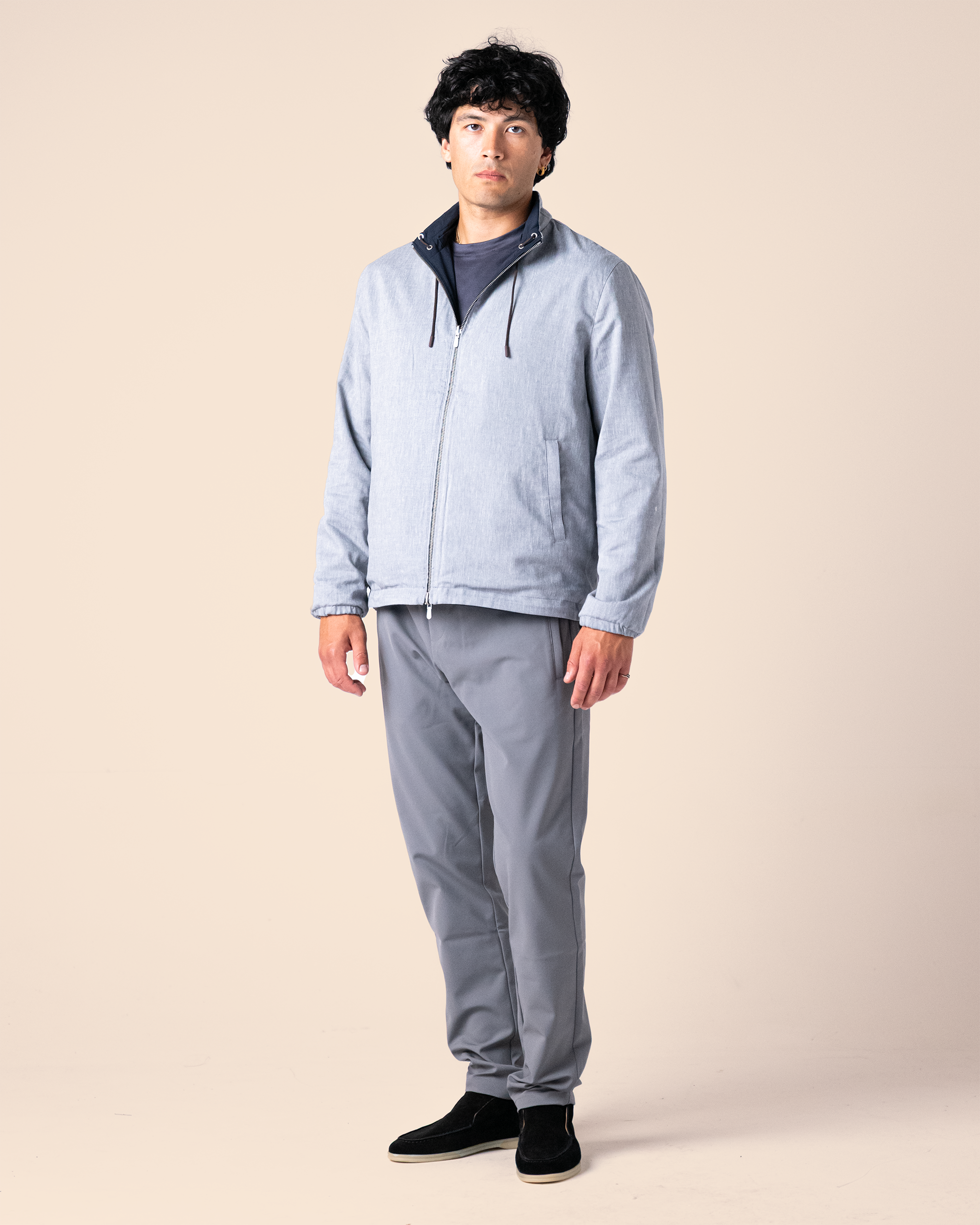 Reversible Capotto Navy