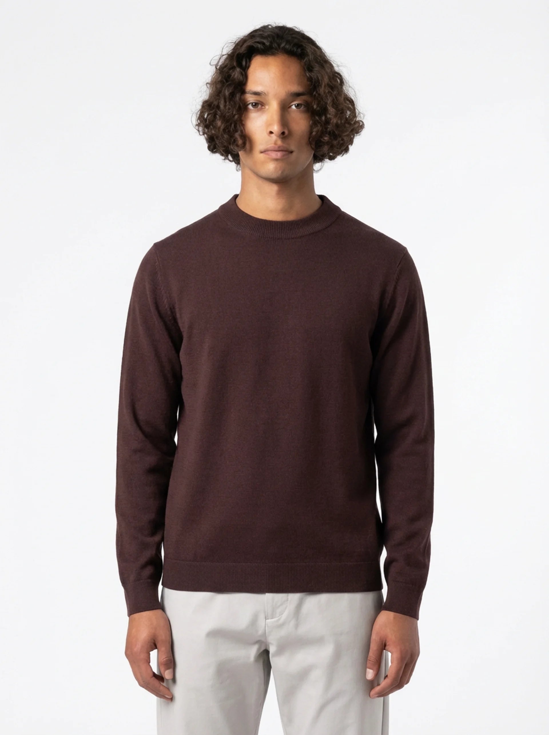 Club Amri Knitwear- CHOCO BROWN