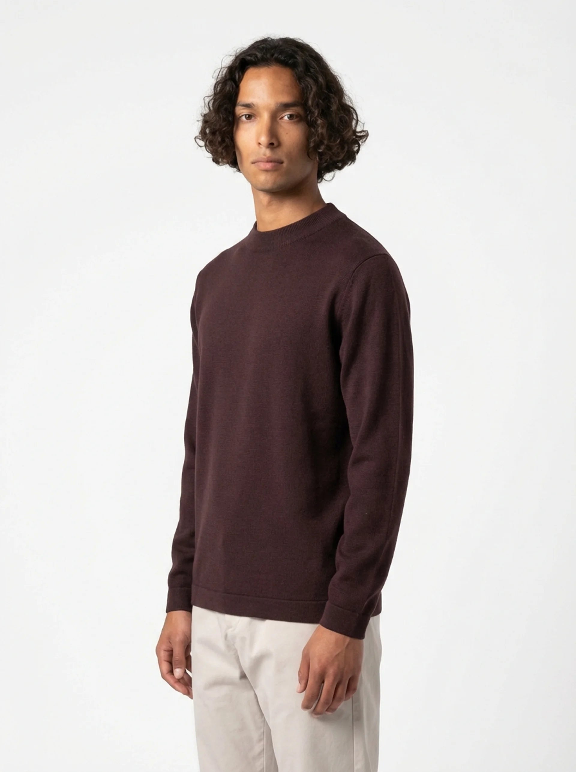 Club Amri Knitwear- CHOCO BROWN