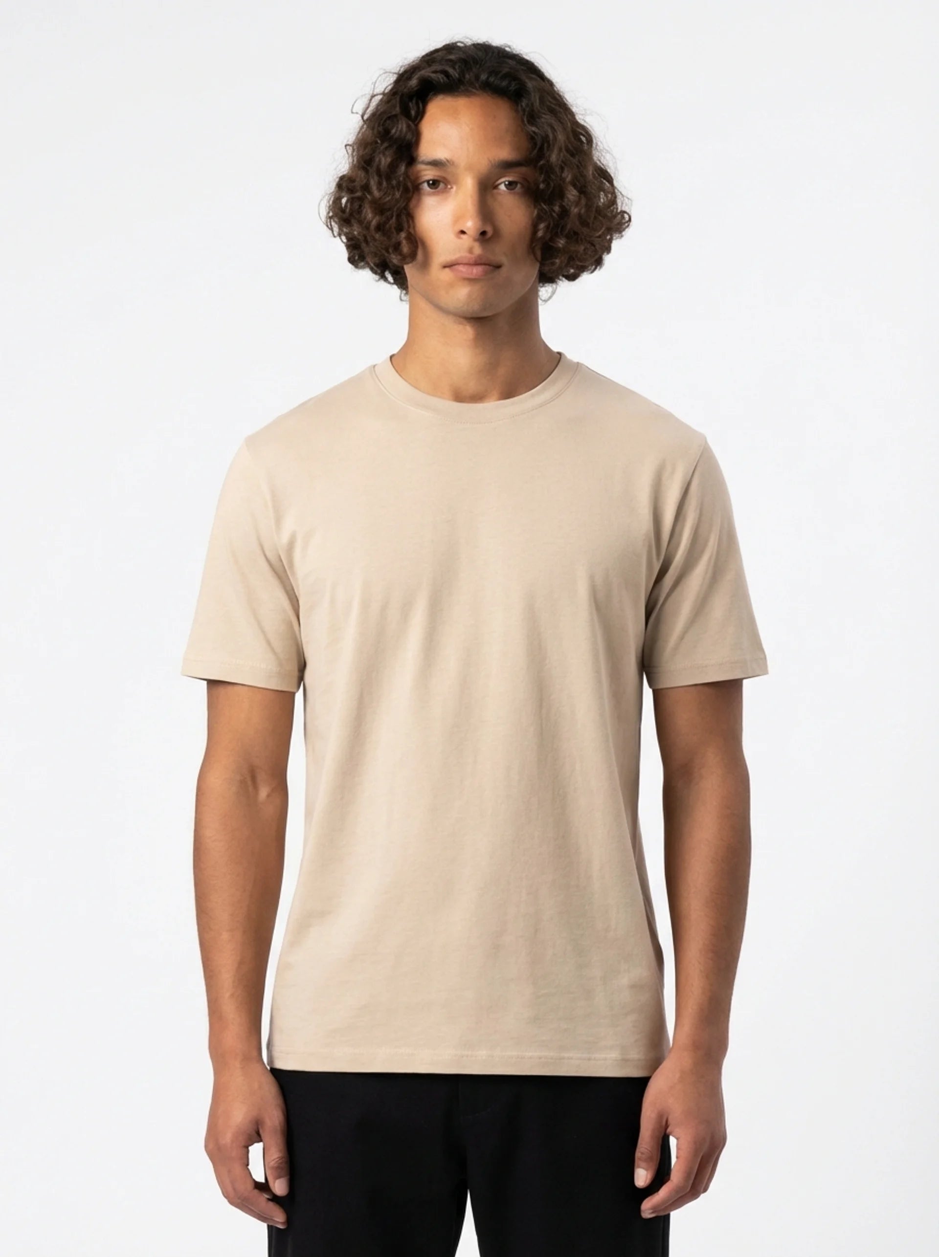 Club Amri T shirt - TAUPE