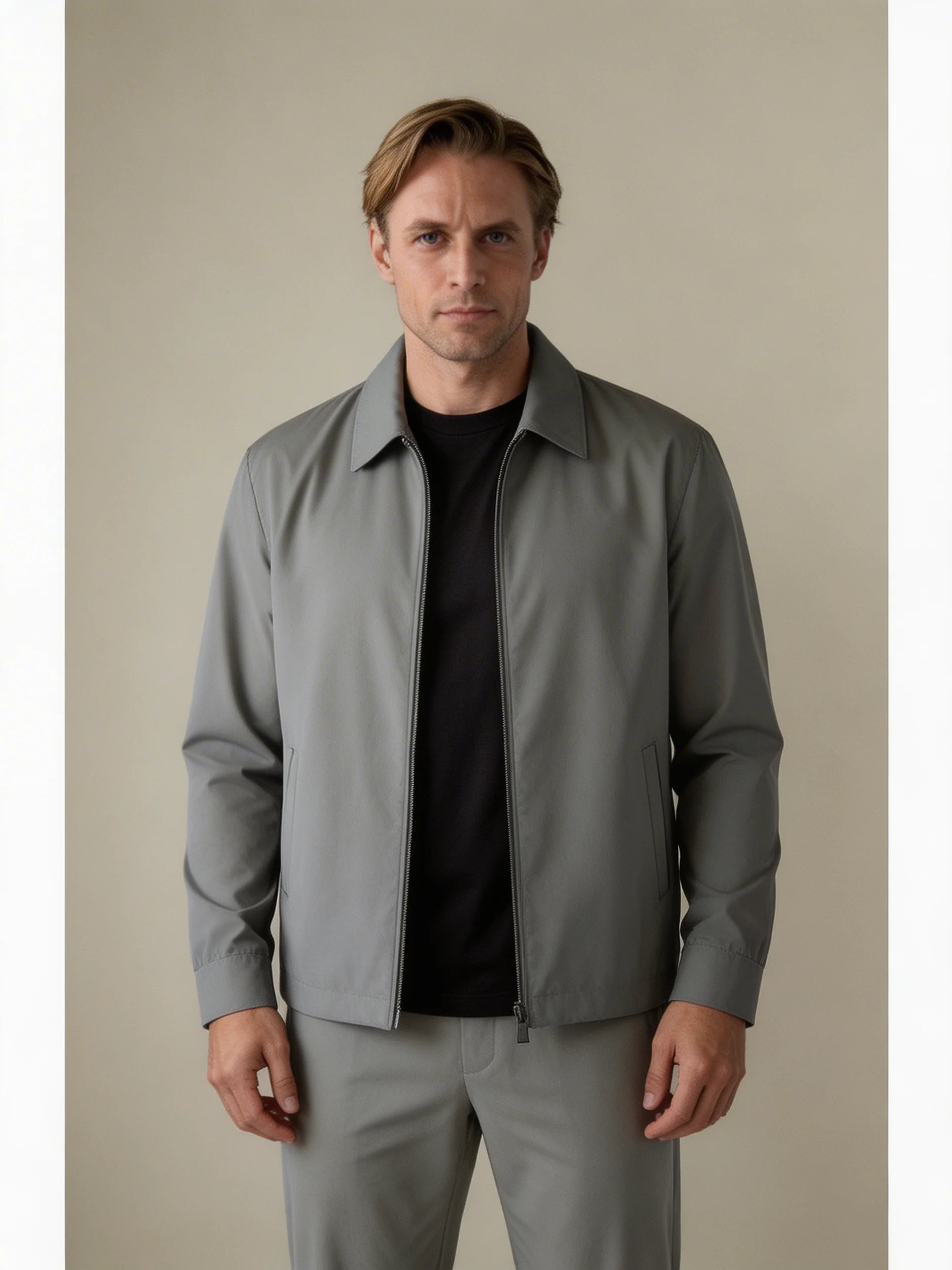 TECH BLOUSON - GREY
