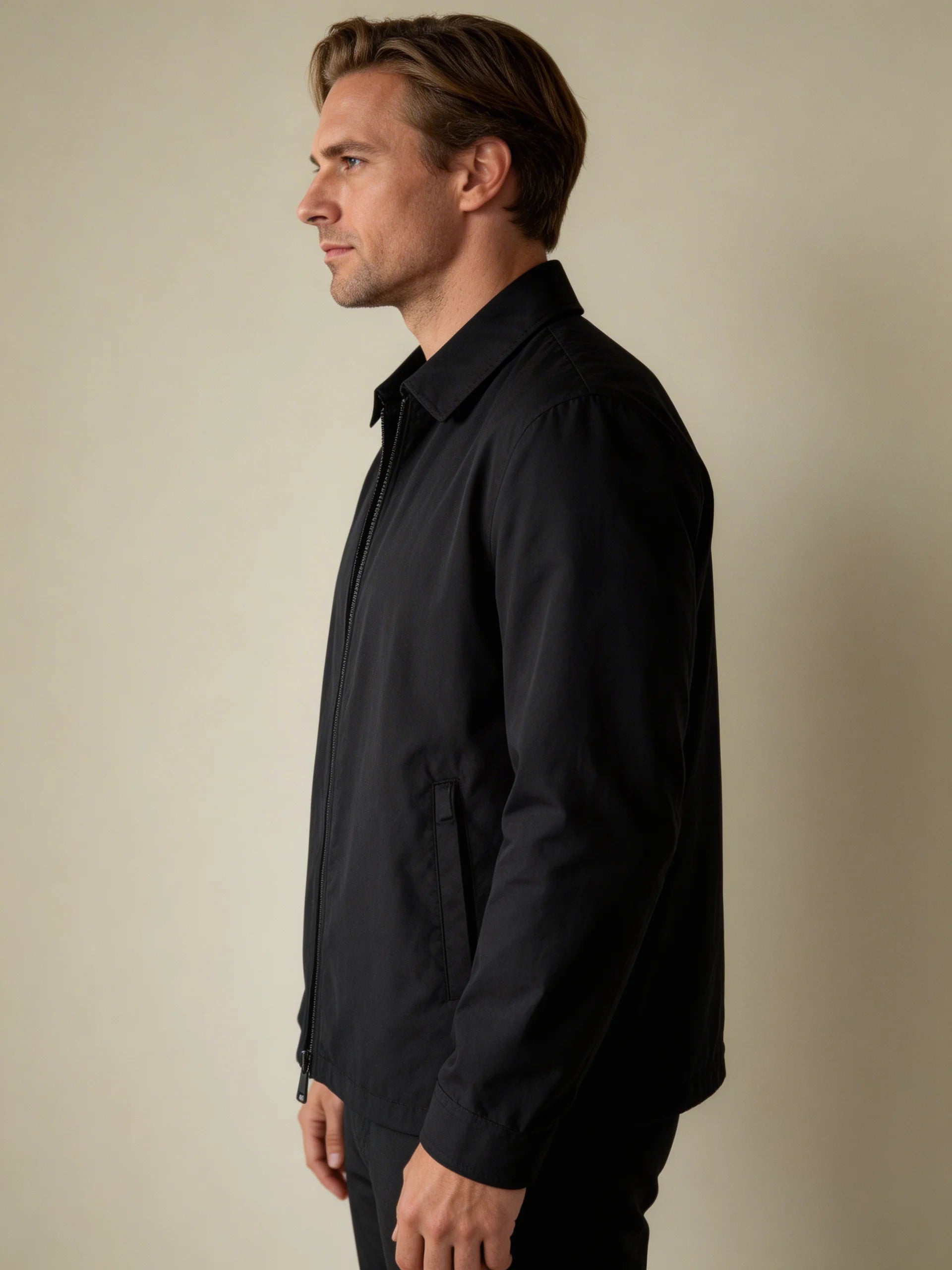 TECH BLOUSON - BLACK