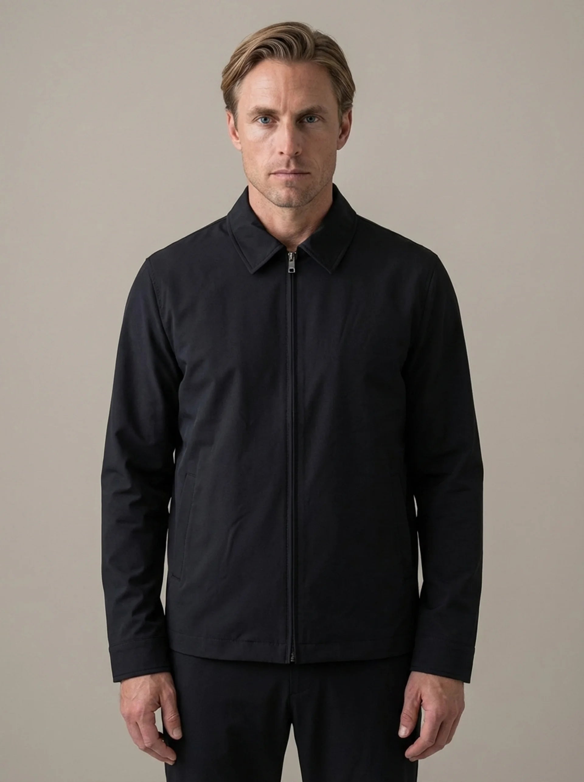 TECH BLOUSON - BLACK