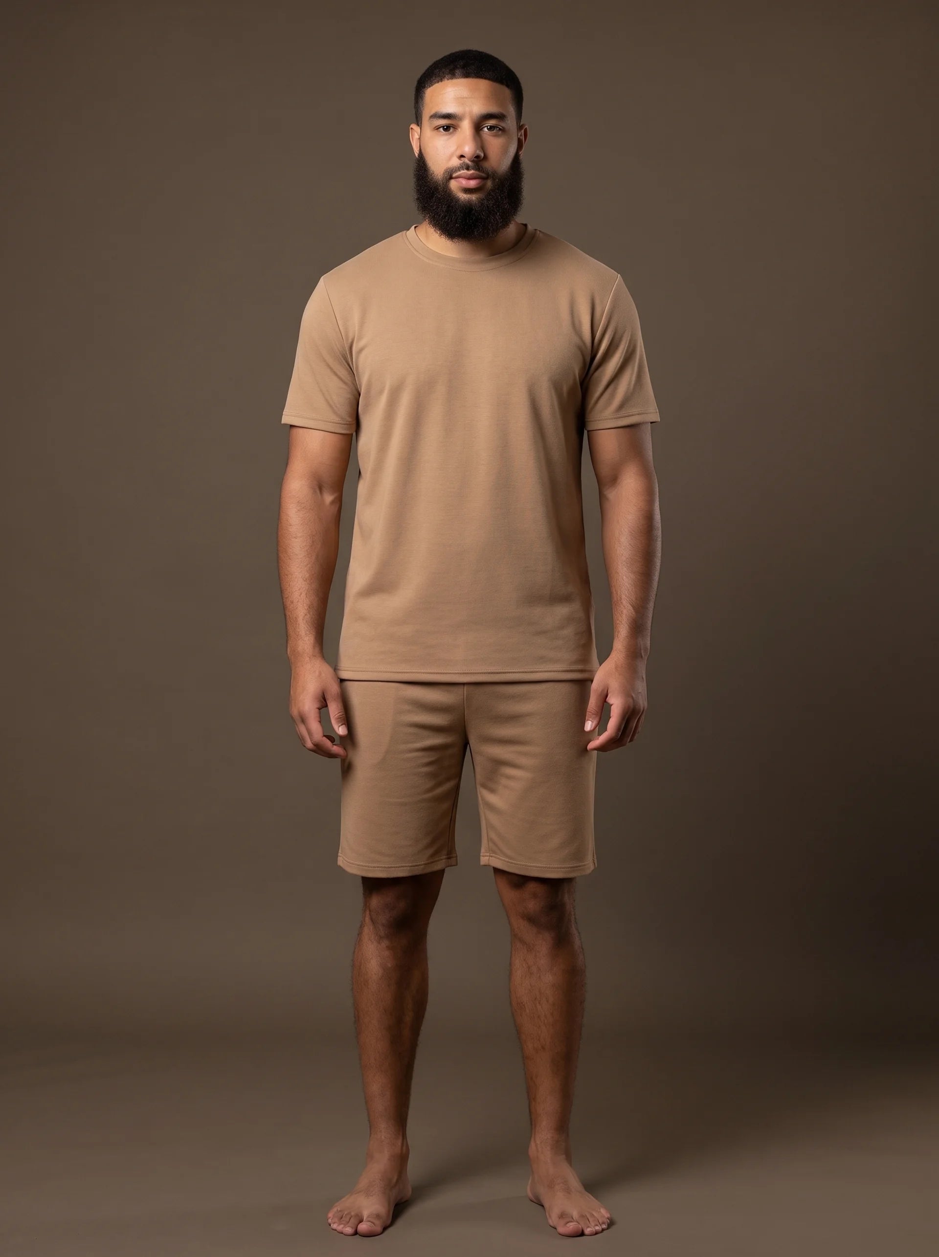 Ultra Soft Two Piece Set - Brown