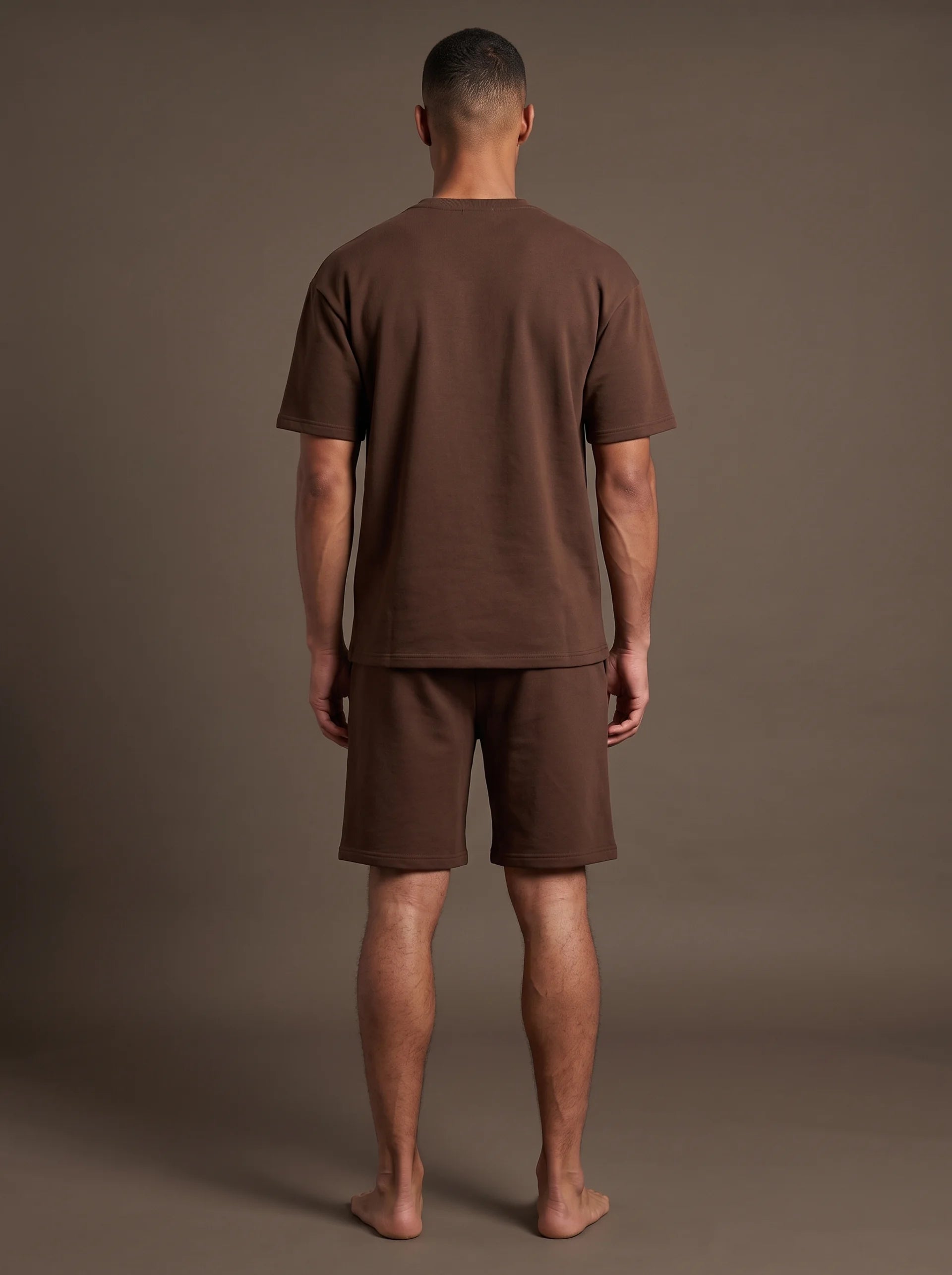 Ultra Soft Two Piece Set - Choco Brown