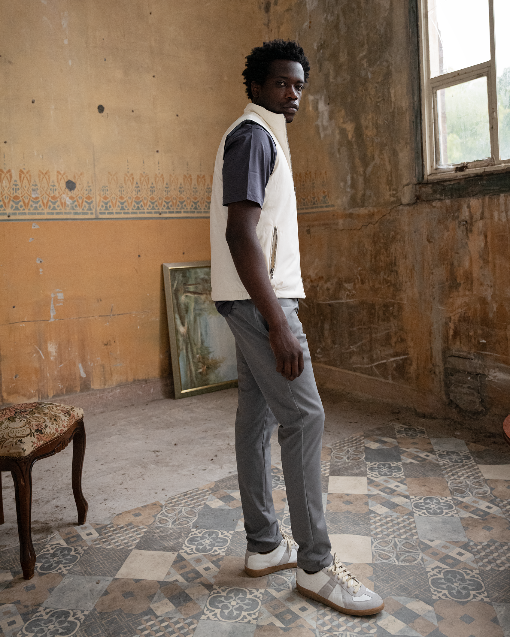 Reversible Wool Body Warmer