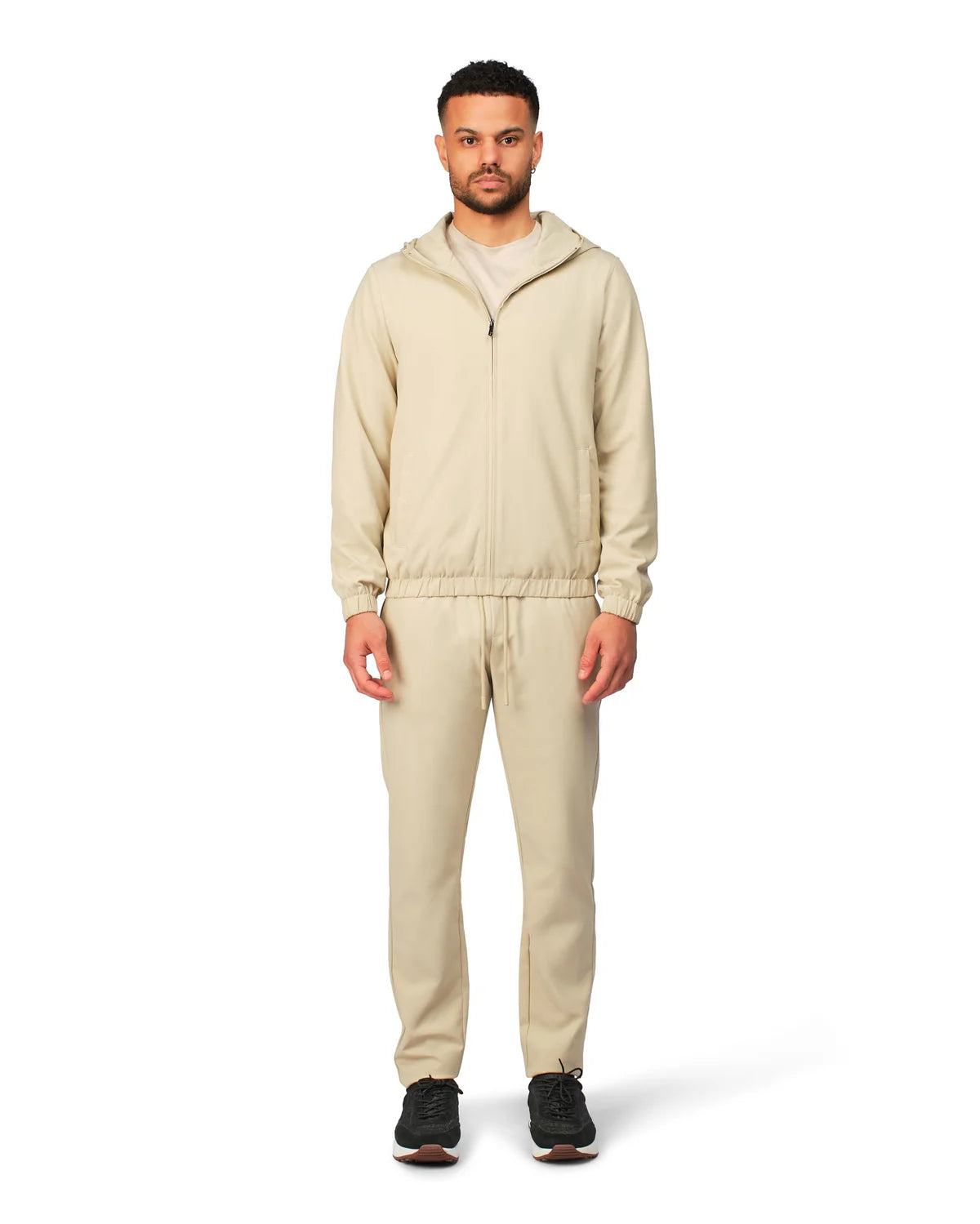 NYLON TROUSERS - BEIGE