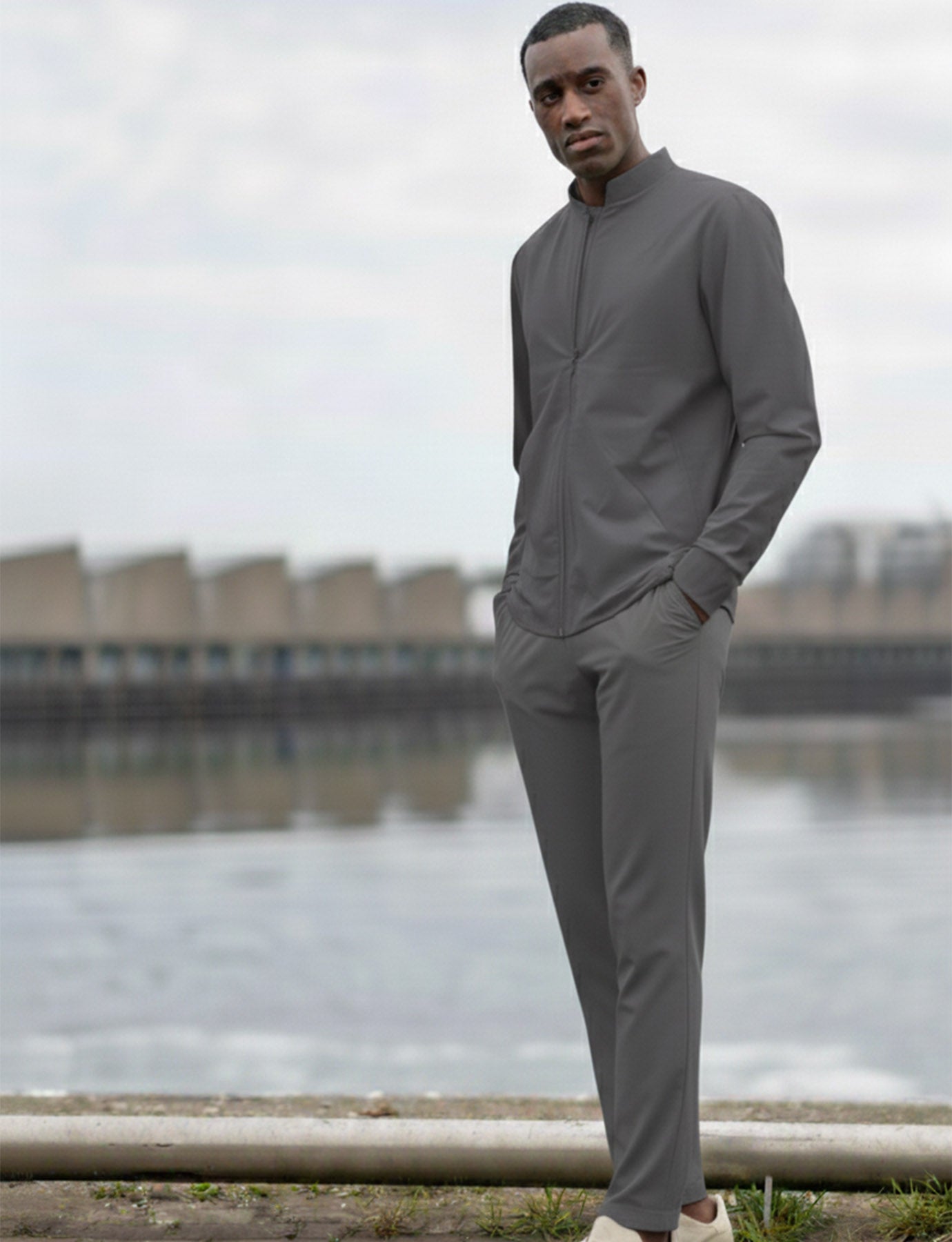 TECHNO BLOUSON - ANTHRACITE