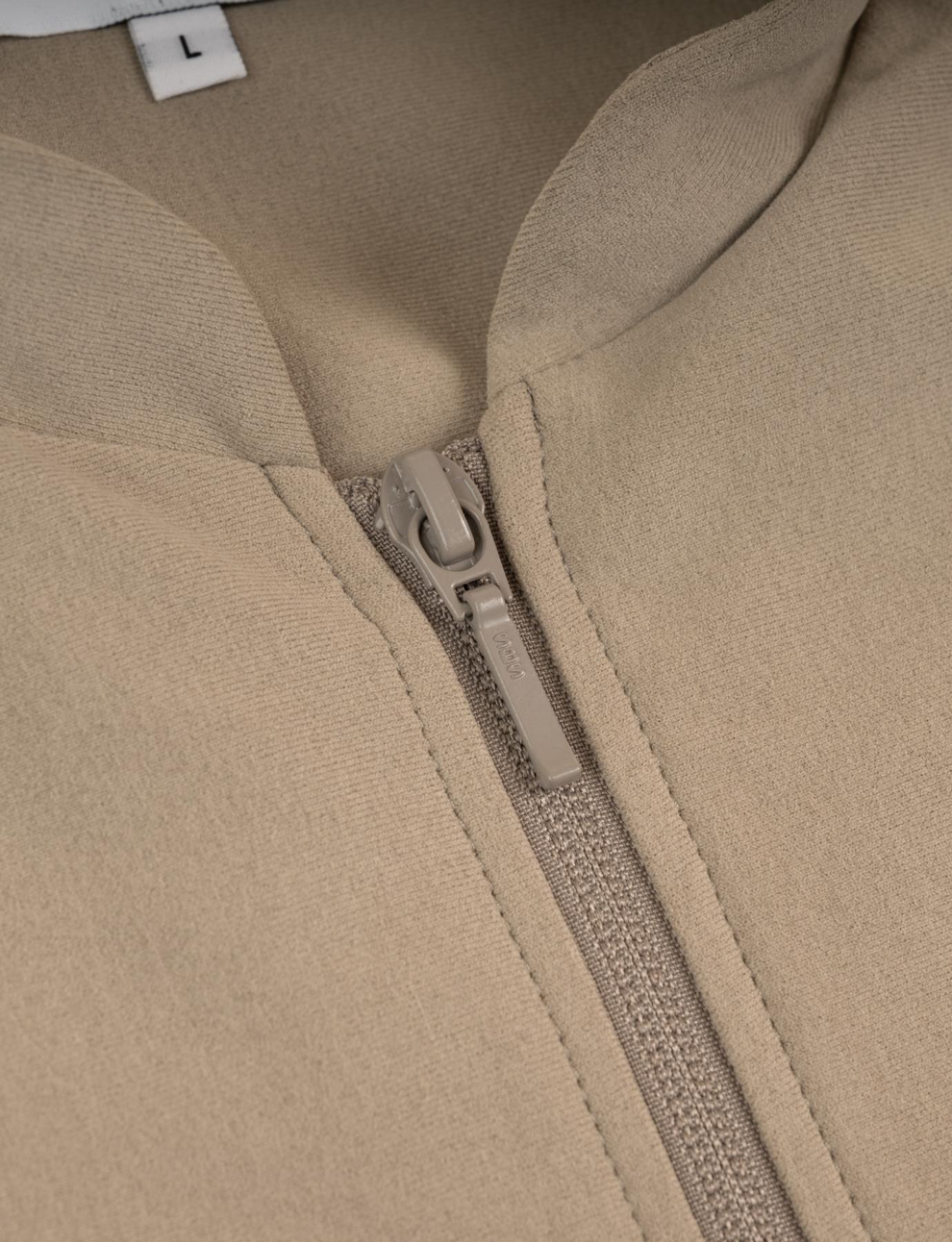 ALCANTARA BLOUSON - CHAI