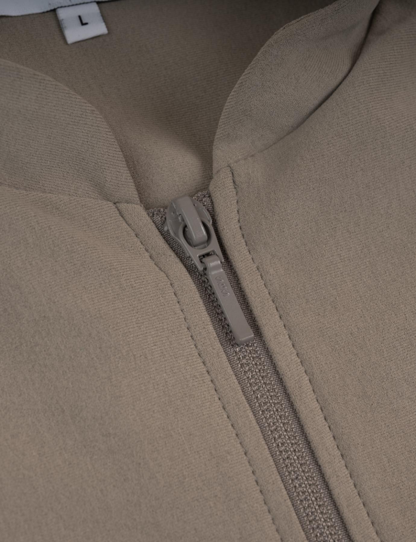 ALCANTARA BLOUSON - MOCHA