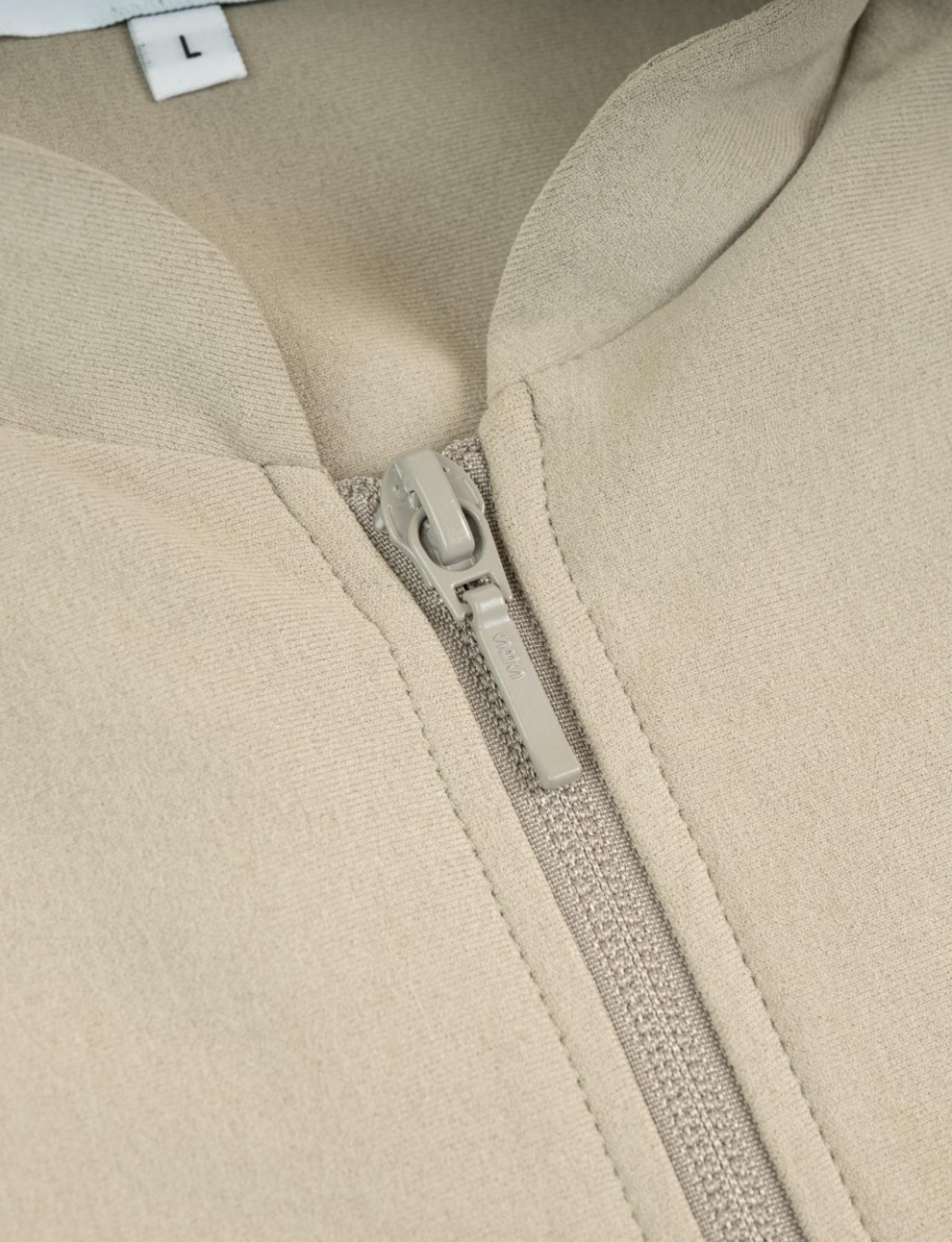 ALCANTARA BLOUSON - ROAST