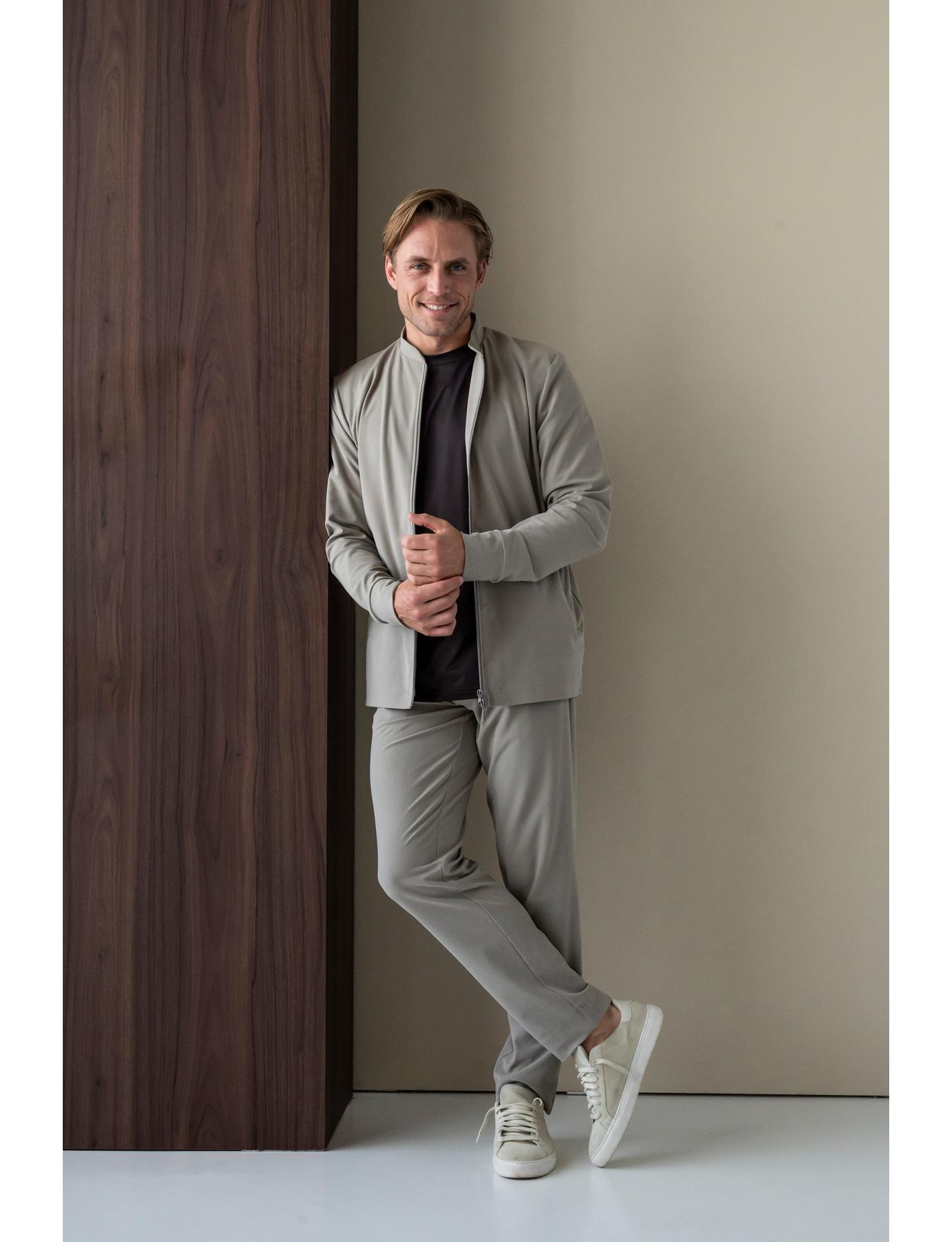 ALCANTARA BLOUSON - ROAST