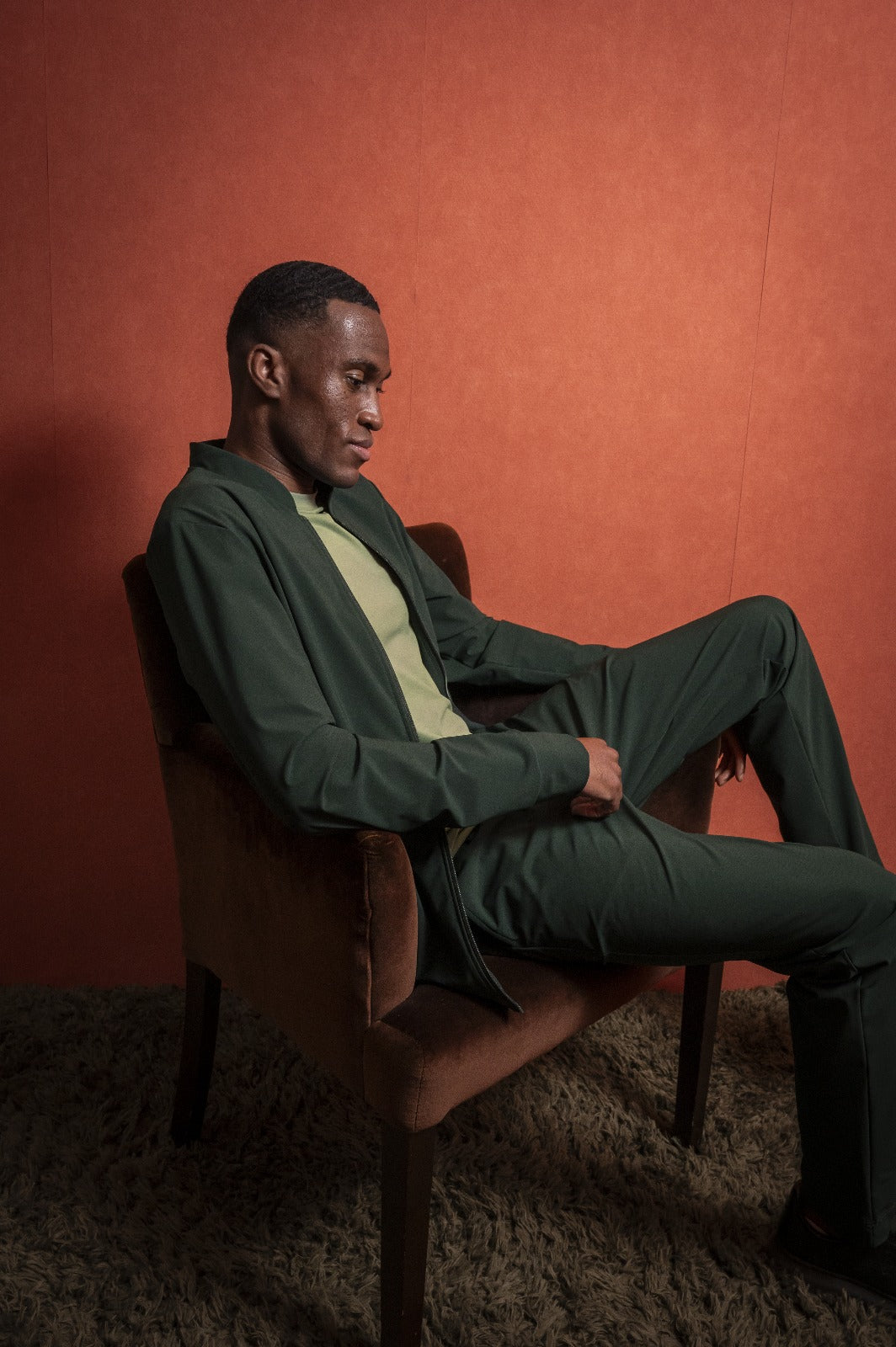 PANTALON CLASSIC SLIM FIT - RANGER GREEN