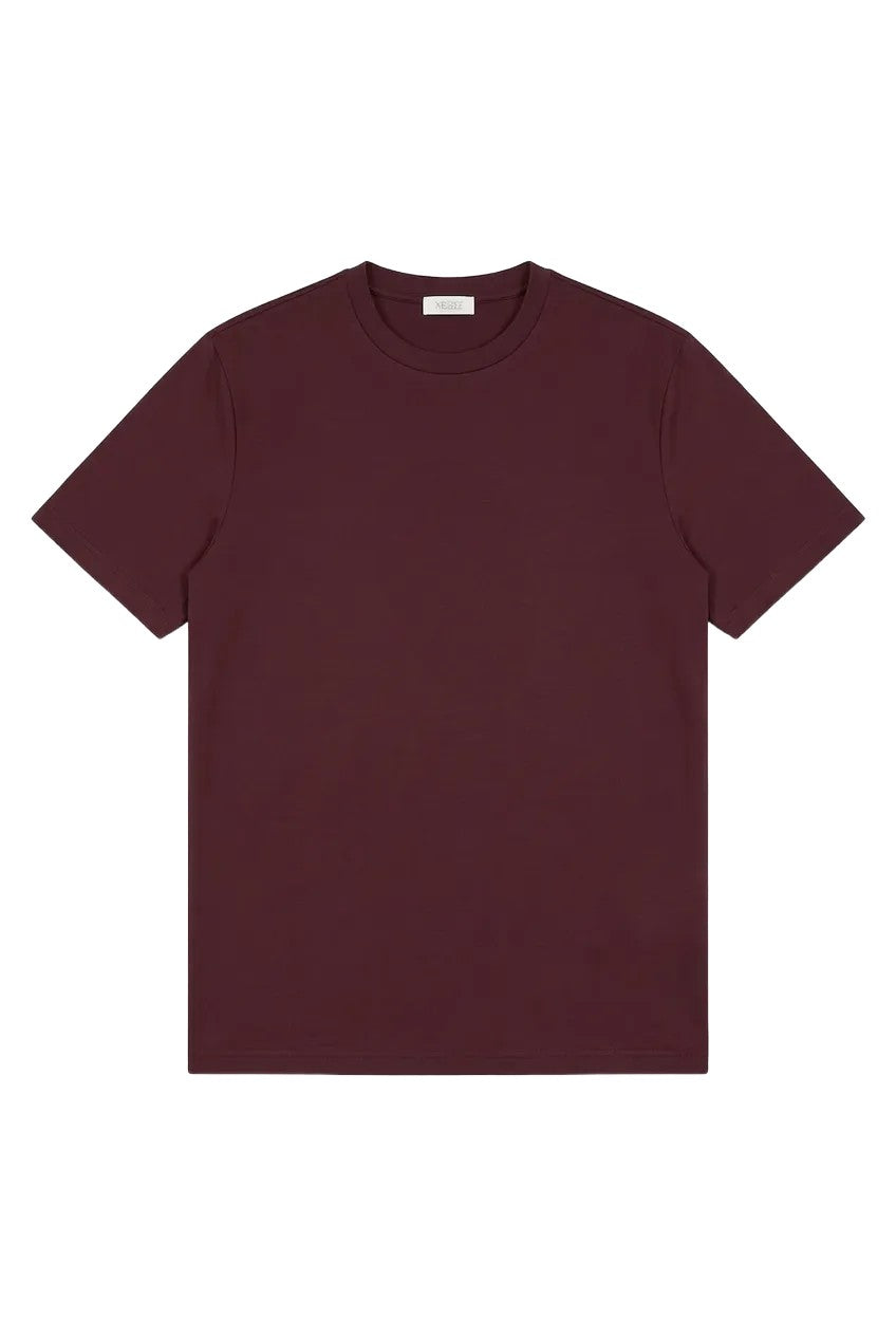 TECHNO T-SHIRT BORDEAUX