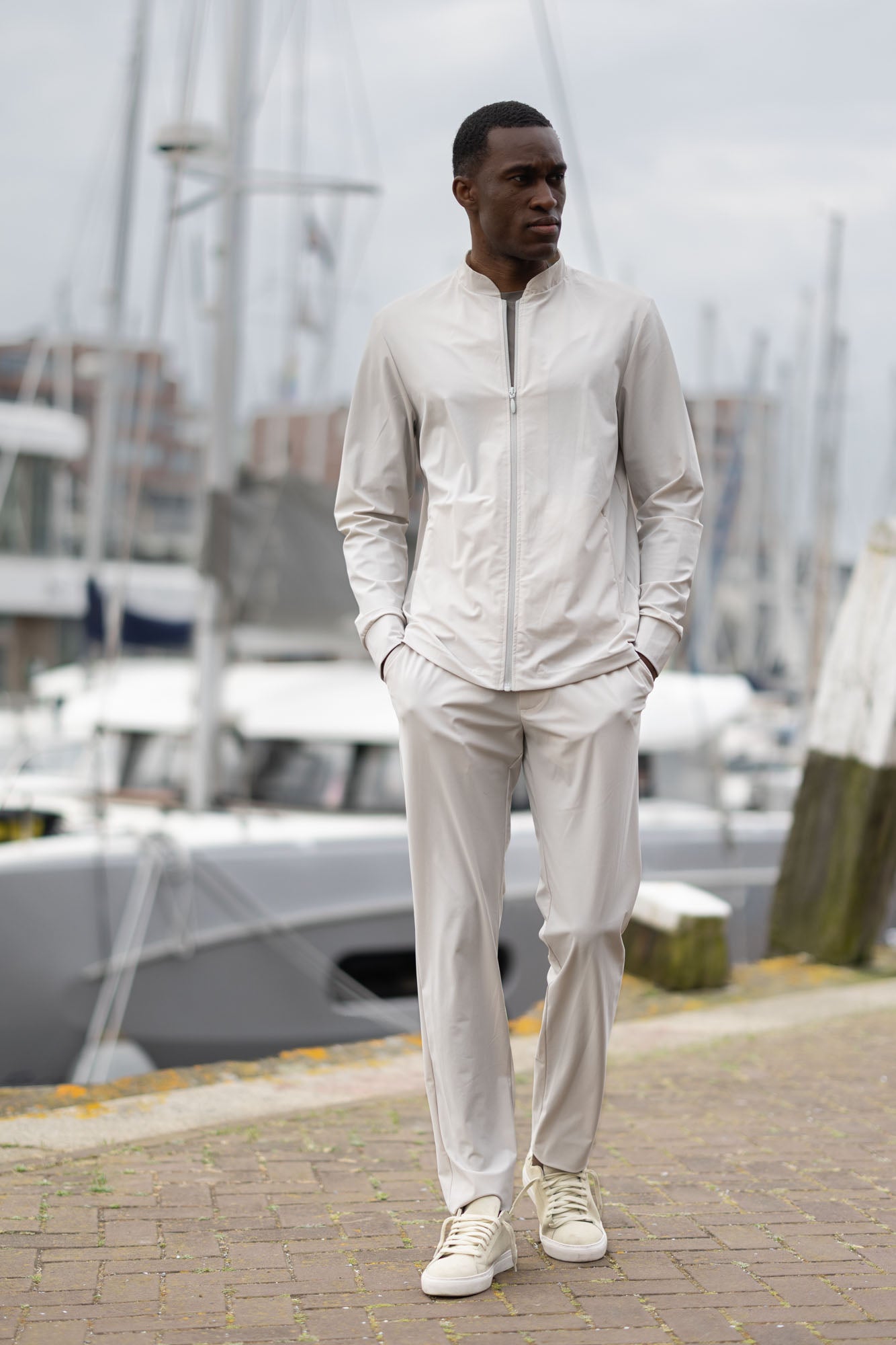 TECHNO BLOUSON  - DELUXE CREAM