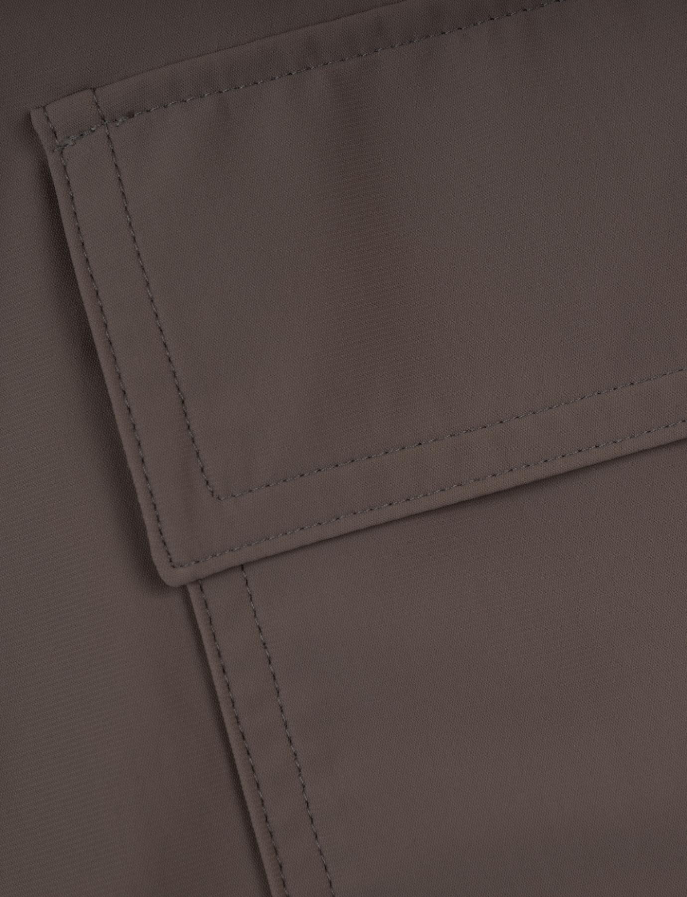 BODYWARMER POCKET BROWN