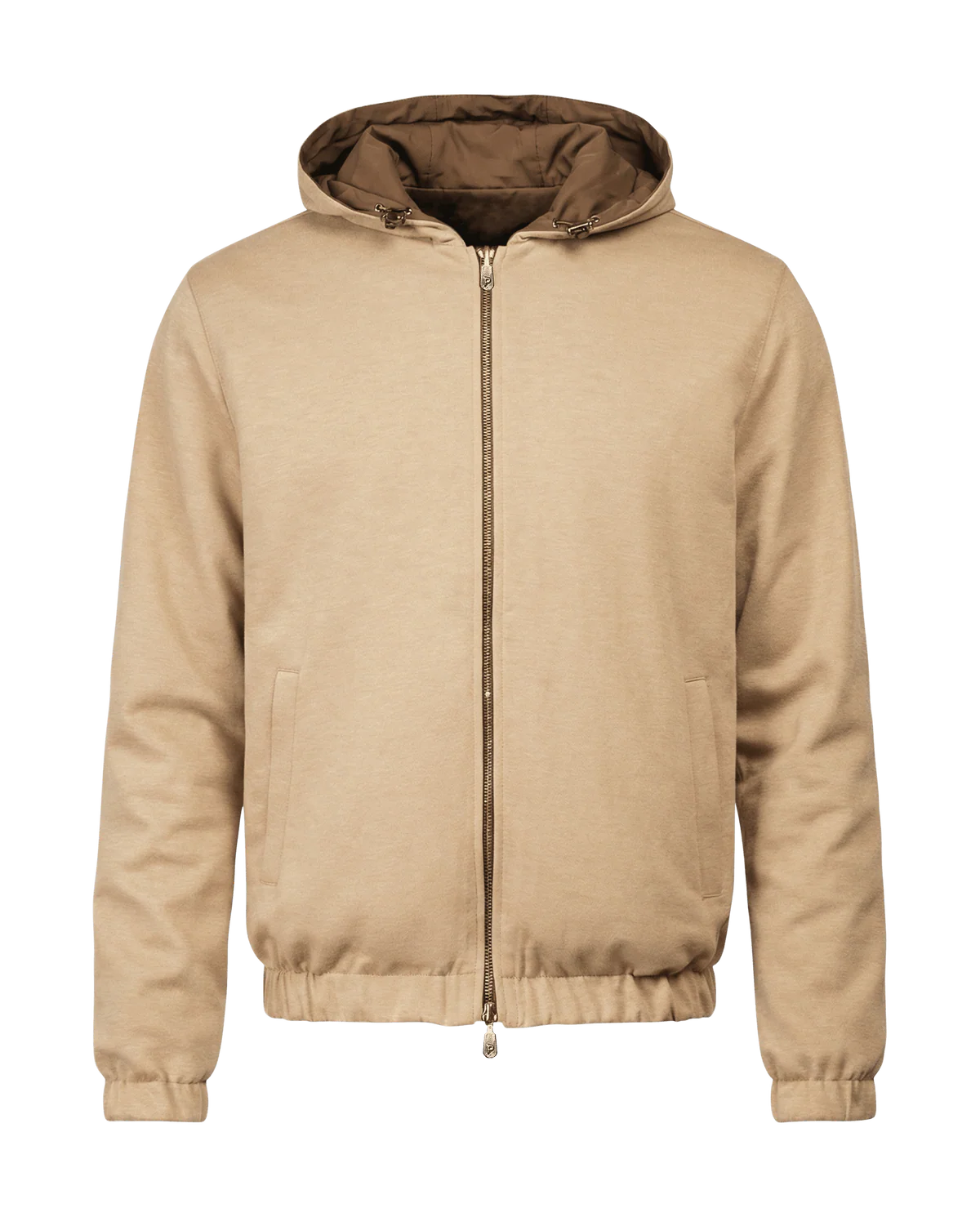Reversible Merino Jacket Brown/Beige