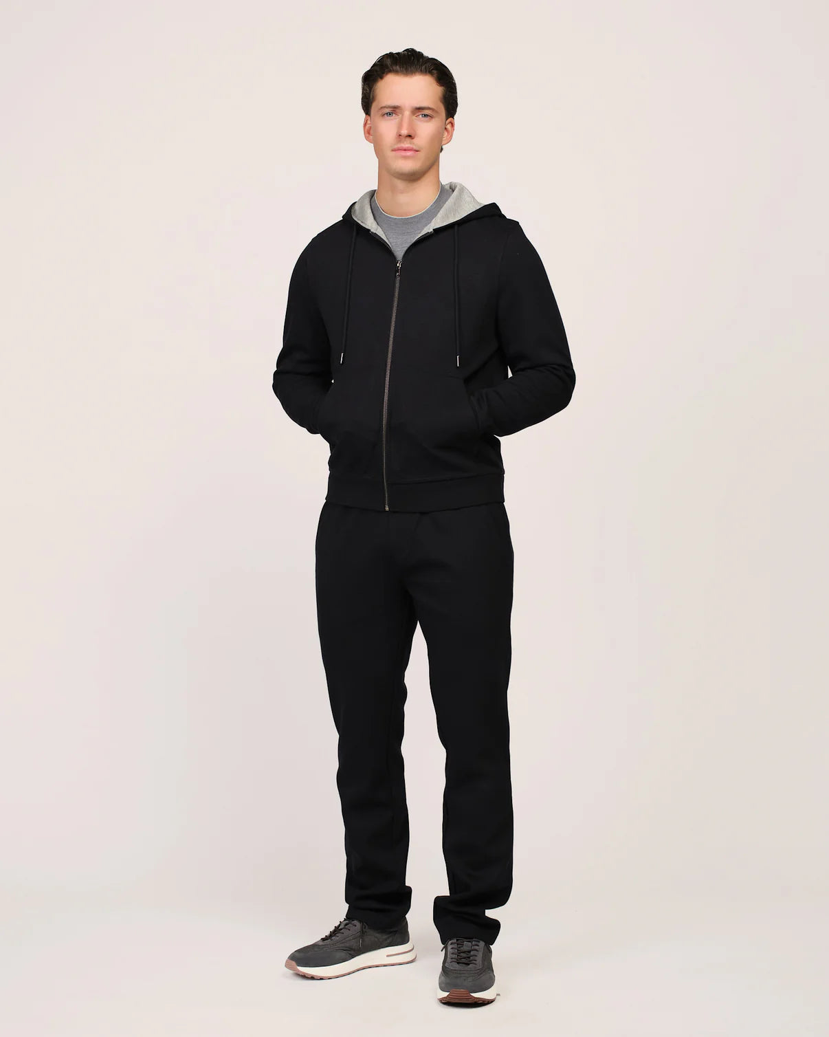 CASHWOOL TRACKSUIT - BLACKA