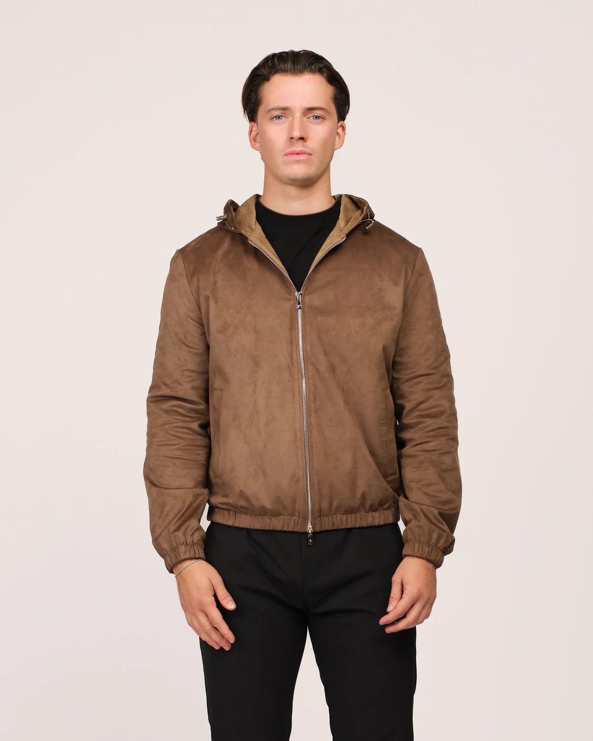 SUÈDE WINDBREAKER - BROWN