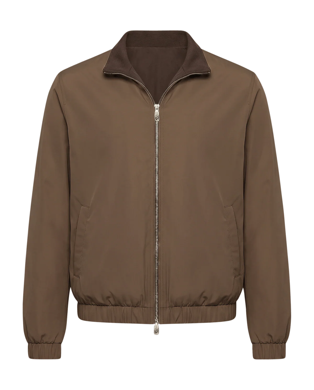 Reversible Merino Jacket brown/choco