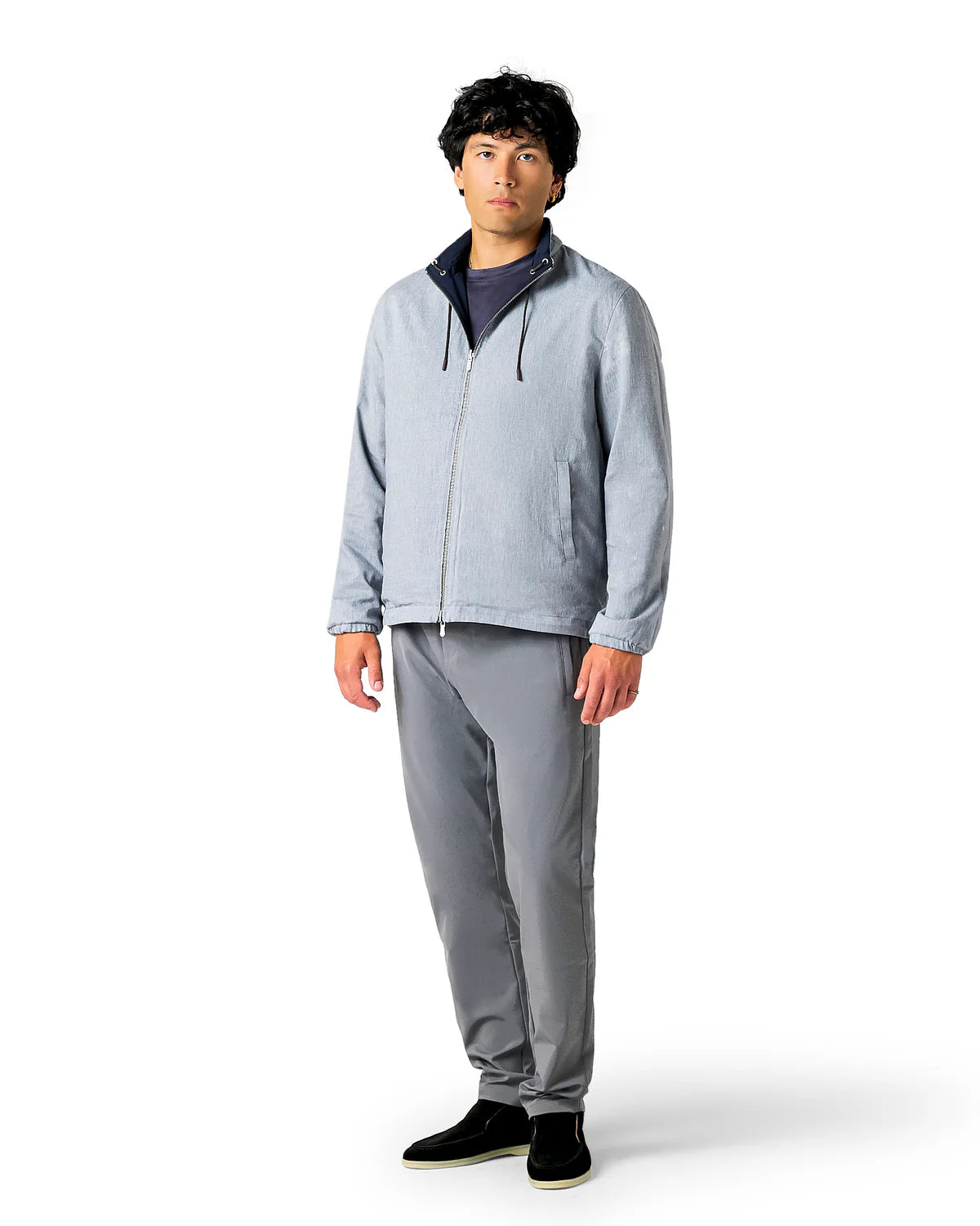 Reversible Capotto Navy