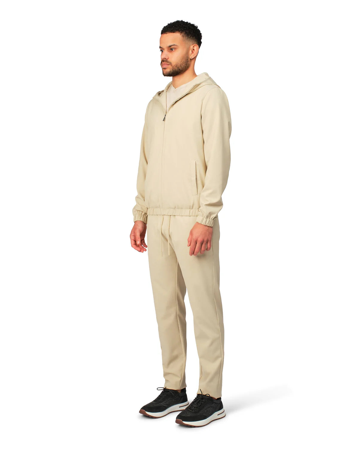 NYLON TROUSERS - BEIGE
