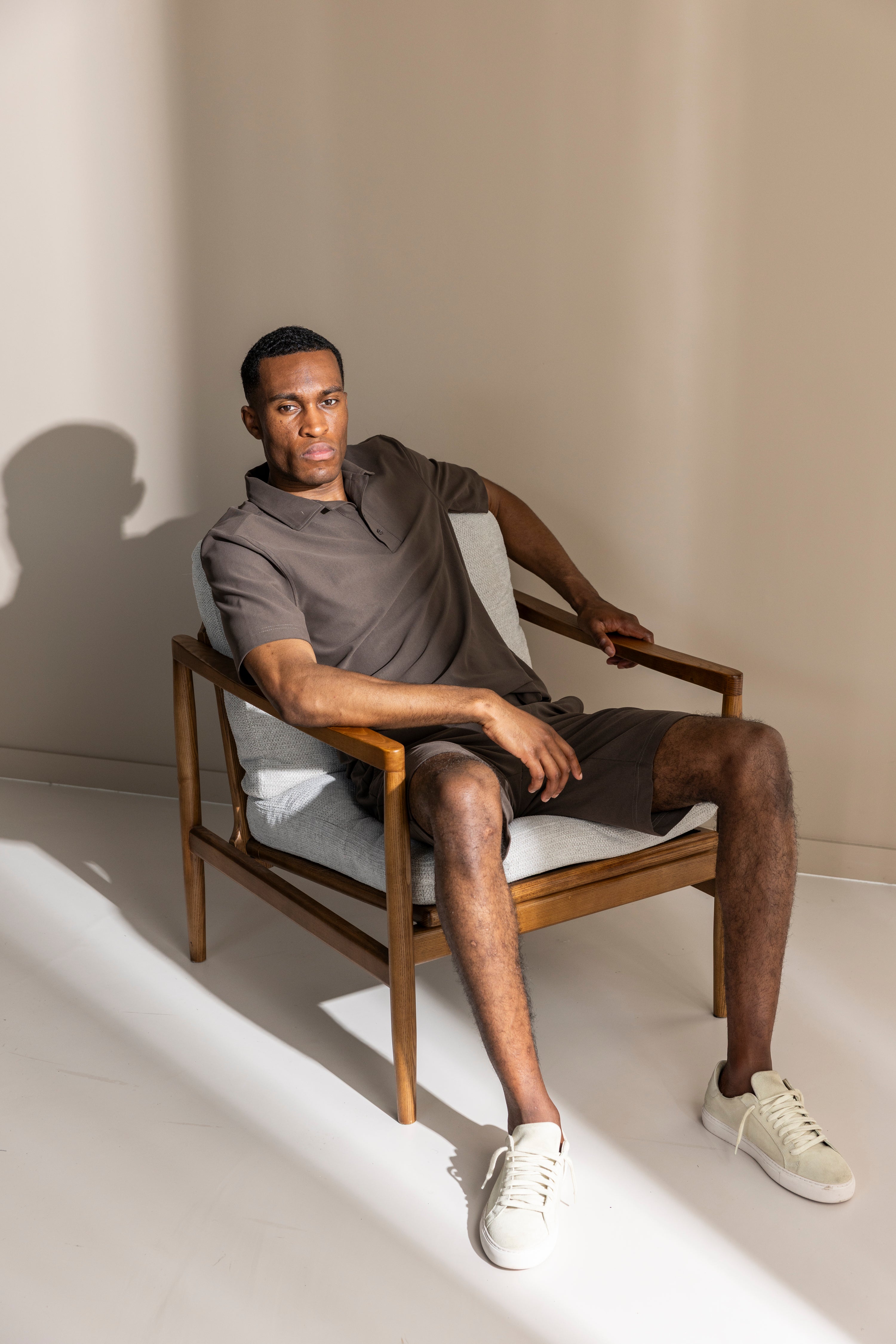 ALCANTARA POLO - MOCHA