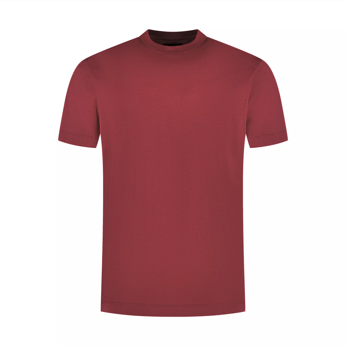 Burgundy Mercerized T Shirt