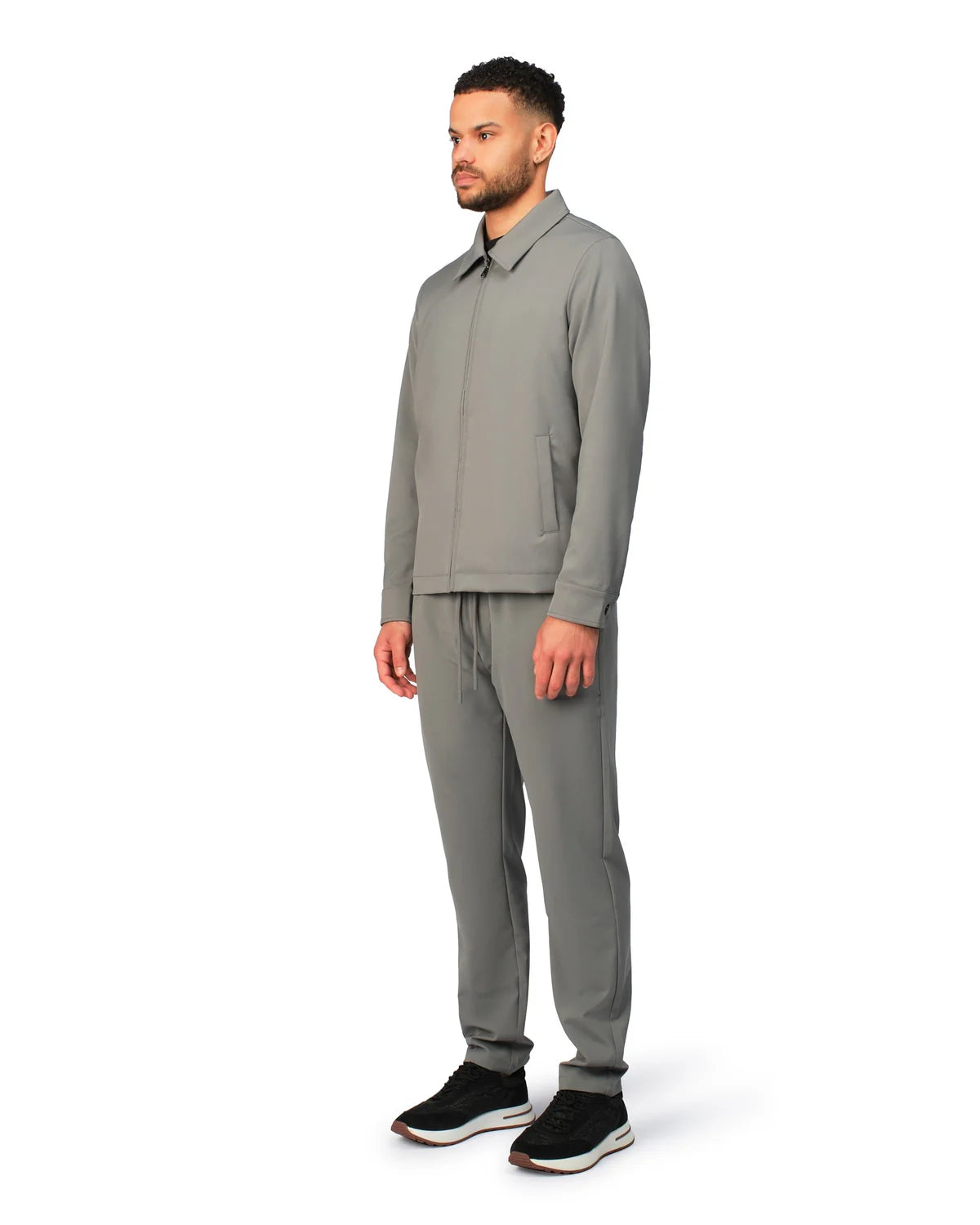 NYLON BLOUSON - GREY
